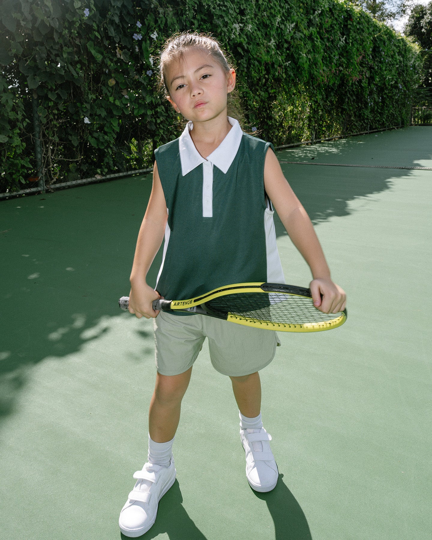 Court Dry-Fit Polo Tank