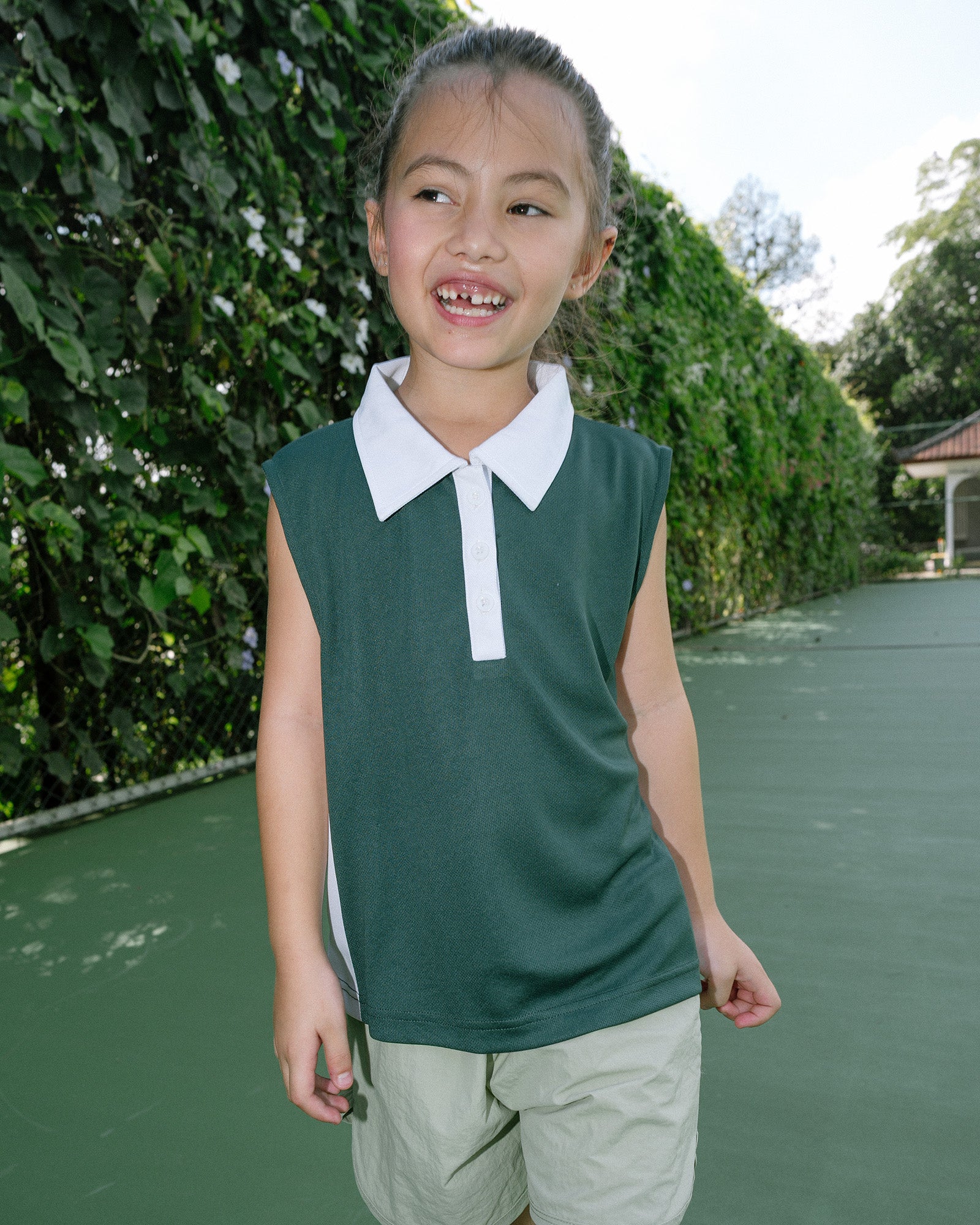 Court Dry-Fit Polo Tank