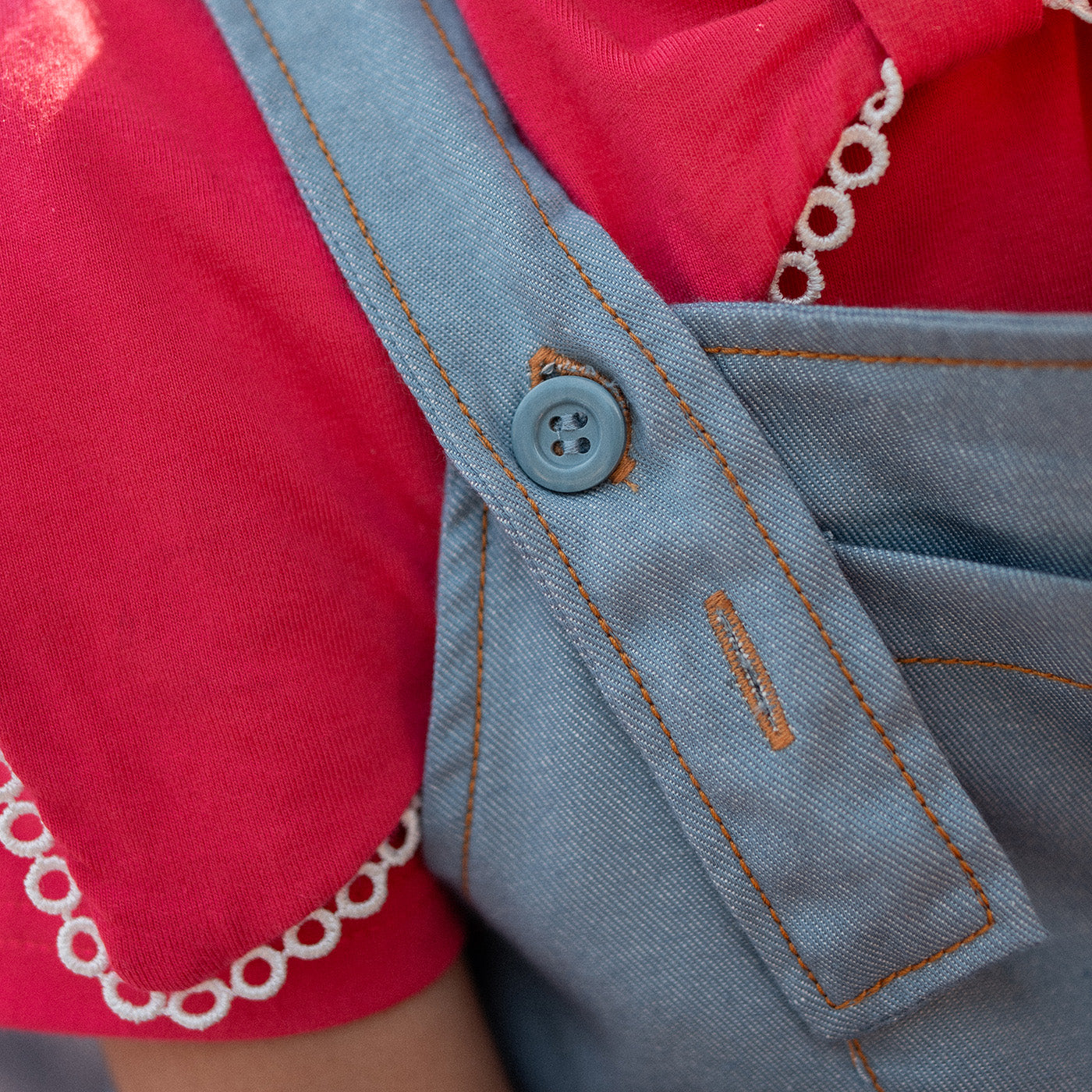 Denim Pinafore