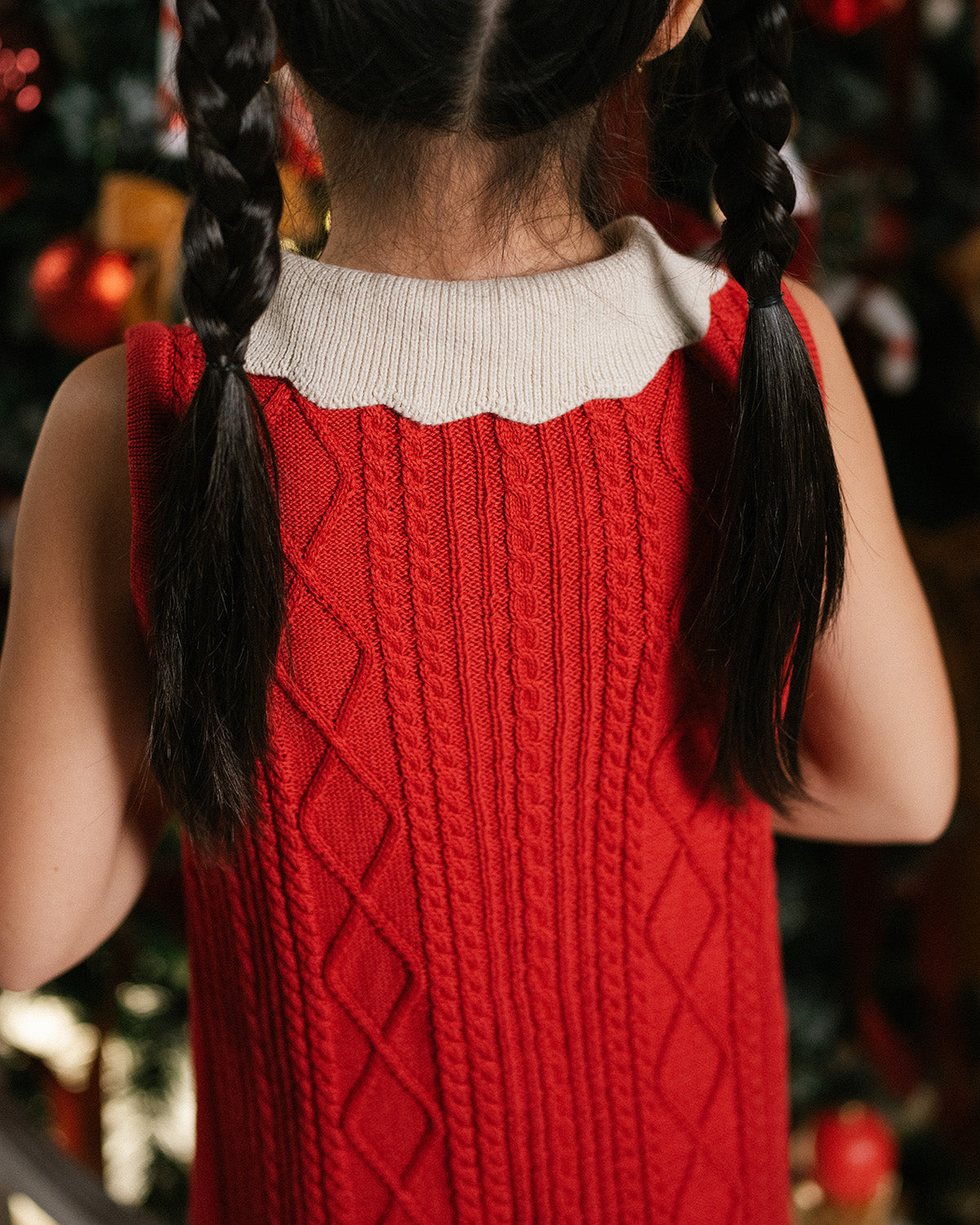 Diamond Scallop Dress