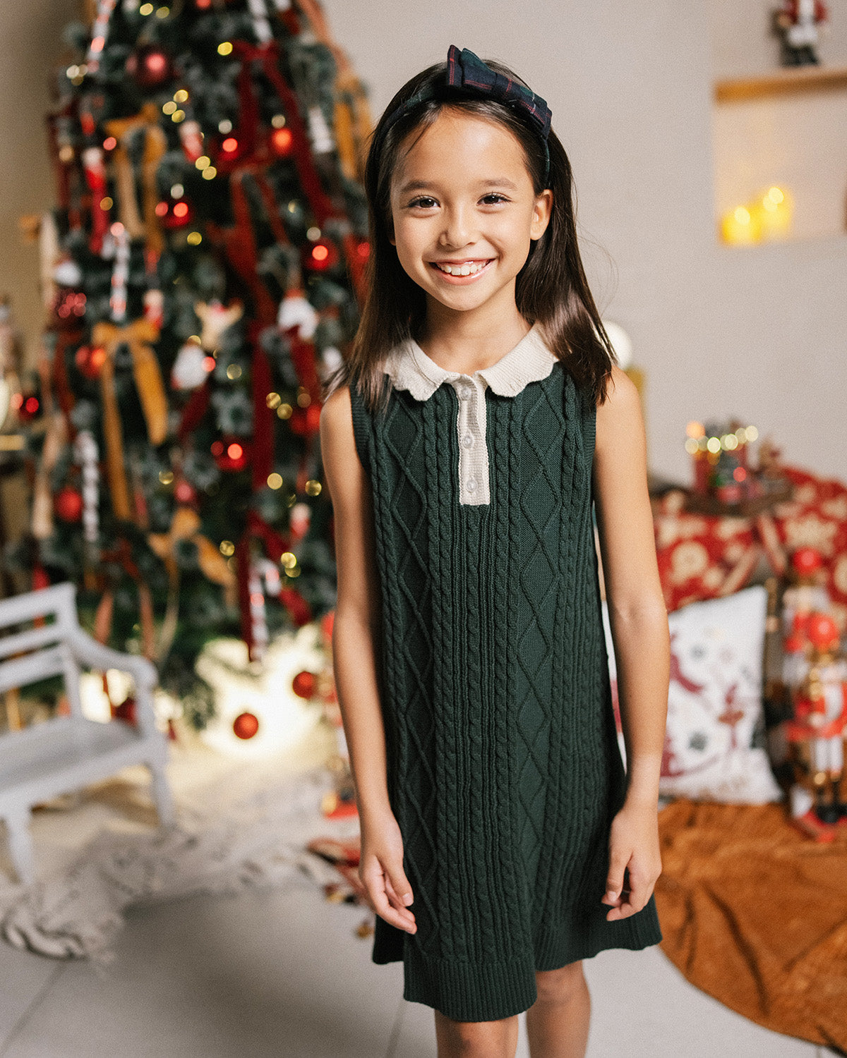 Diamond Scallop Dress