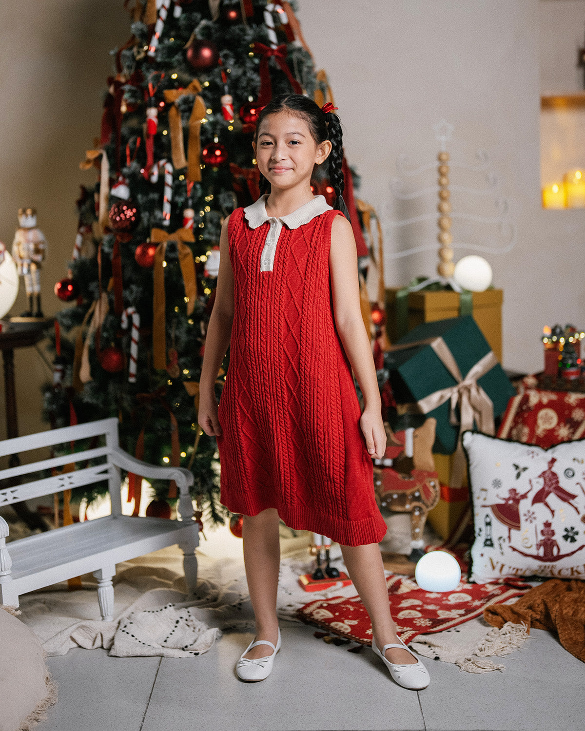 Diamond Scallop Dress