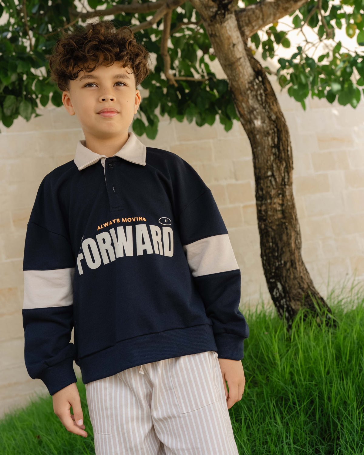 Graphic Rugby Polo
