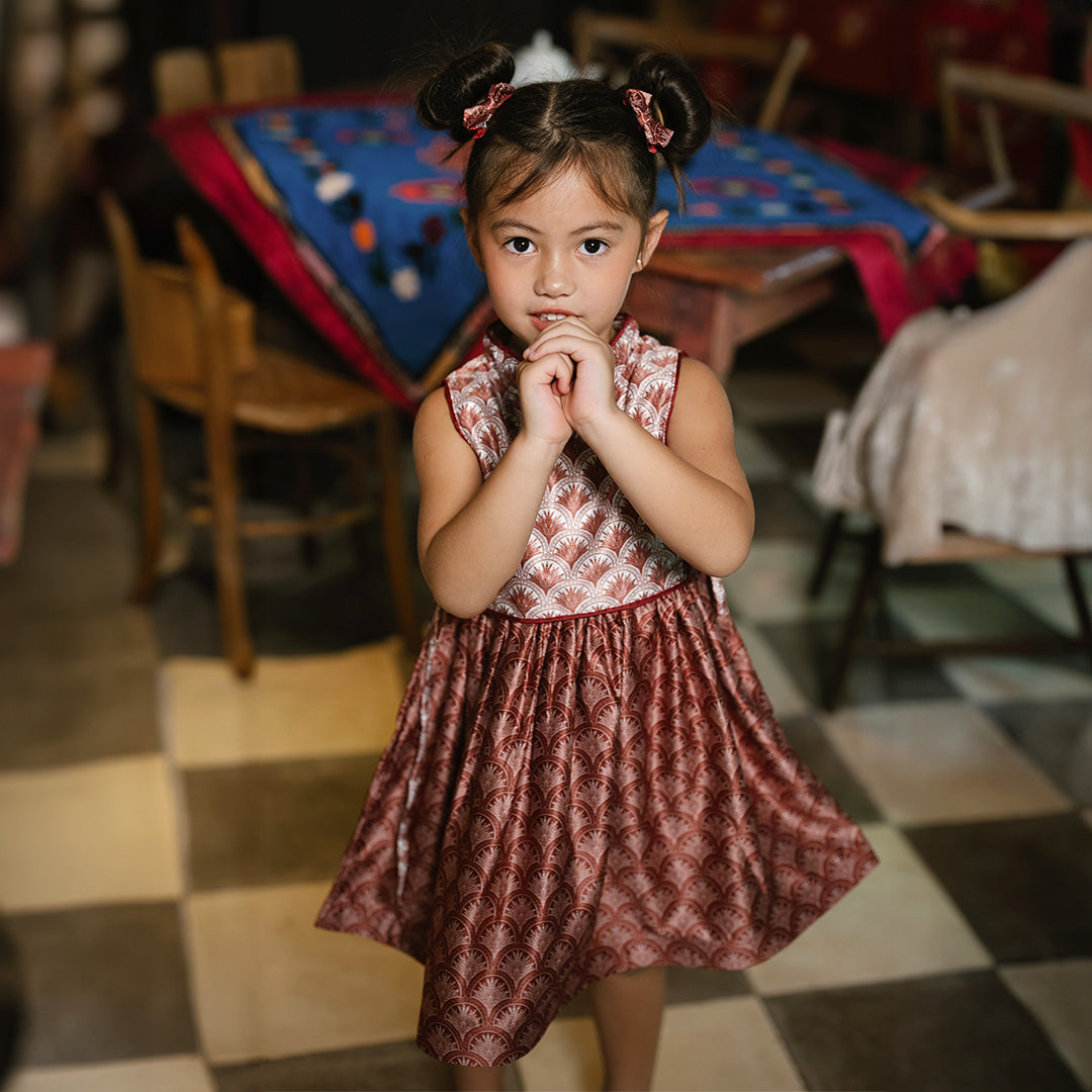 Marigold Qipao Dress