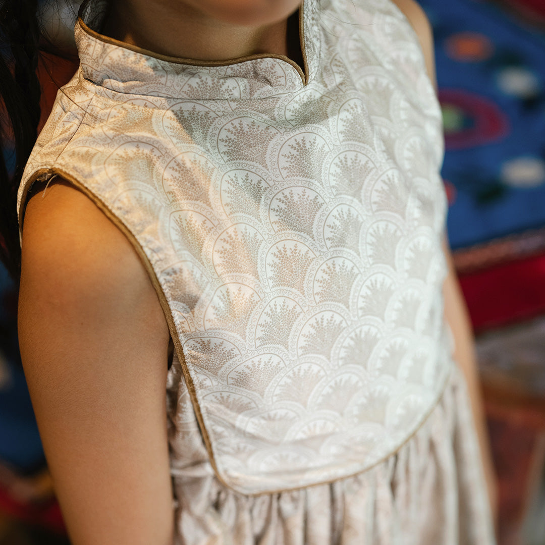 Marigold Qipao Dress