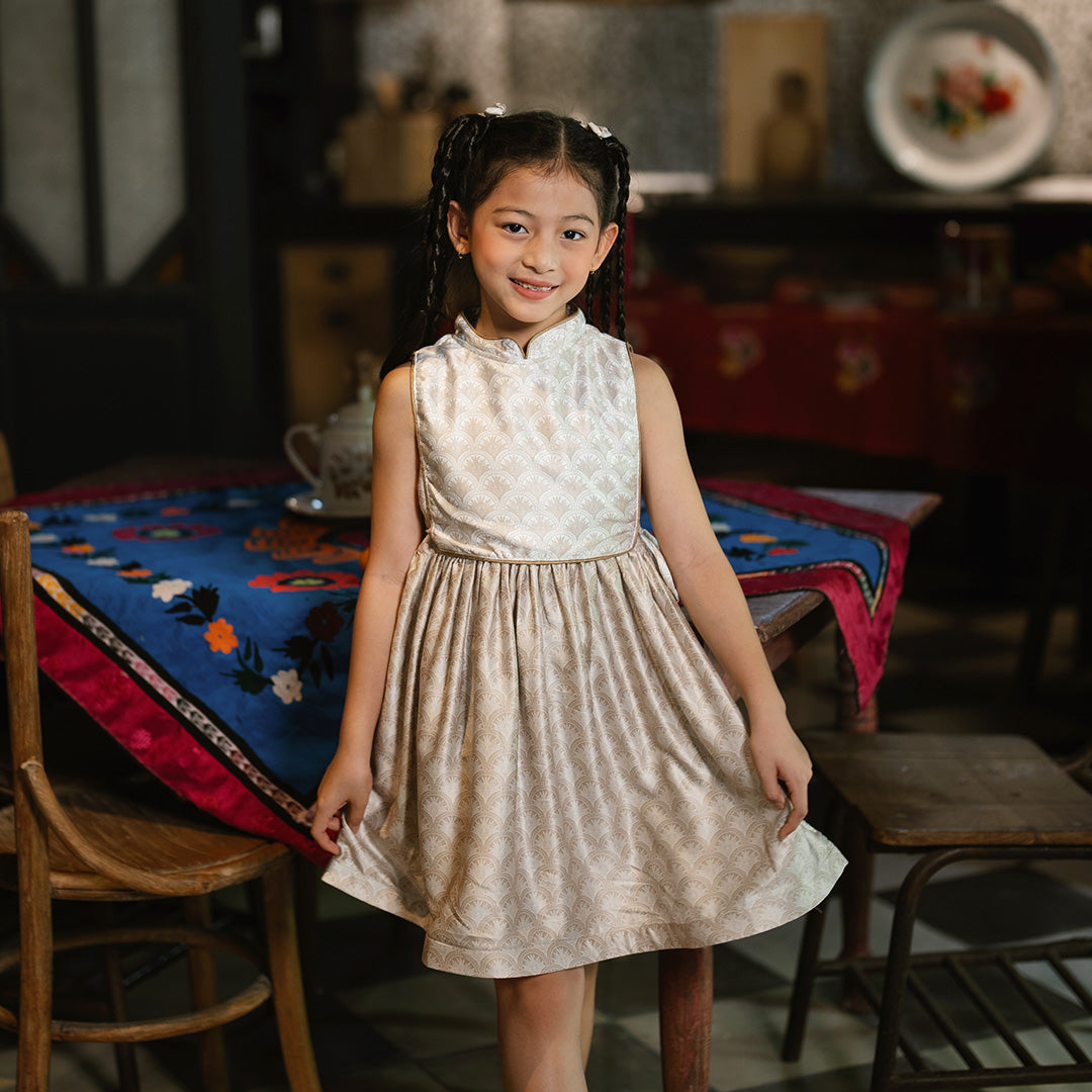 Marigold Qipao Dress