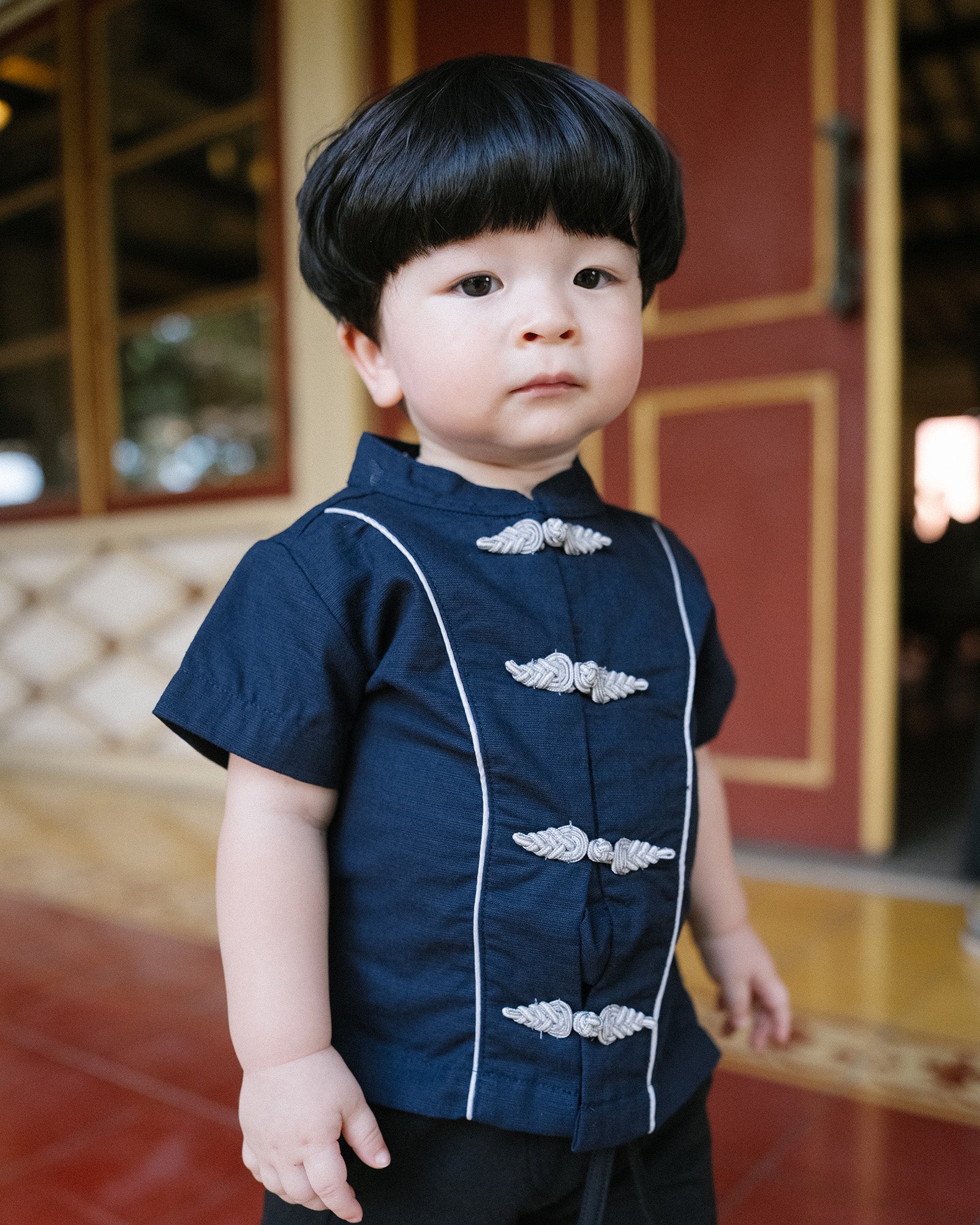 Pine Qipao Shirt
