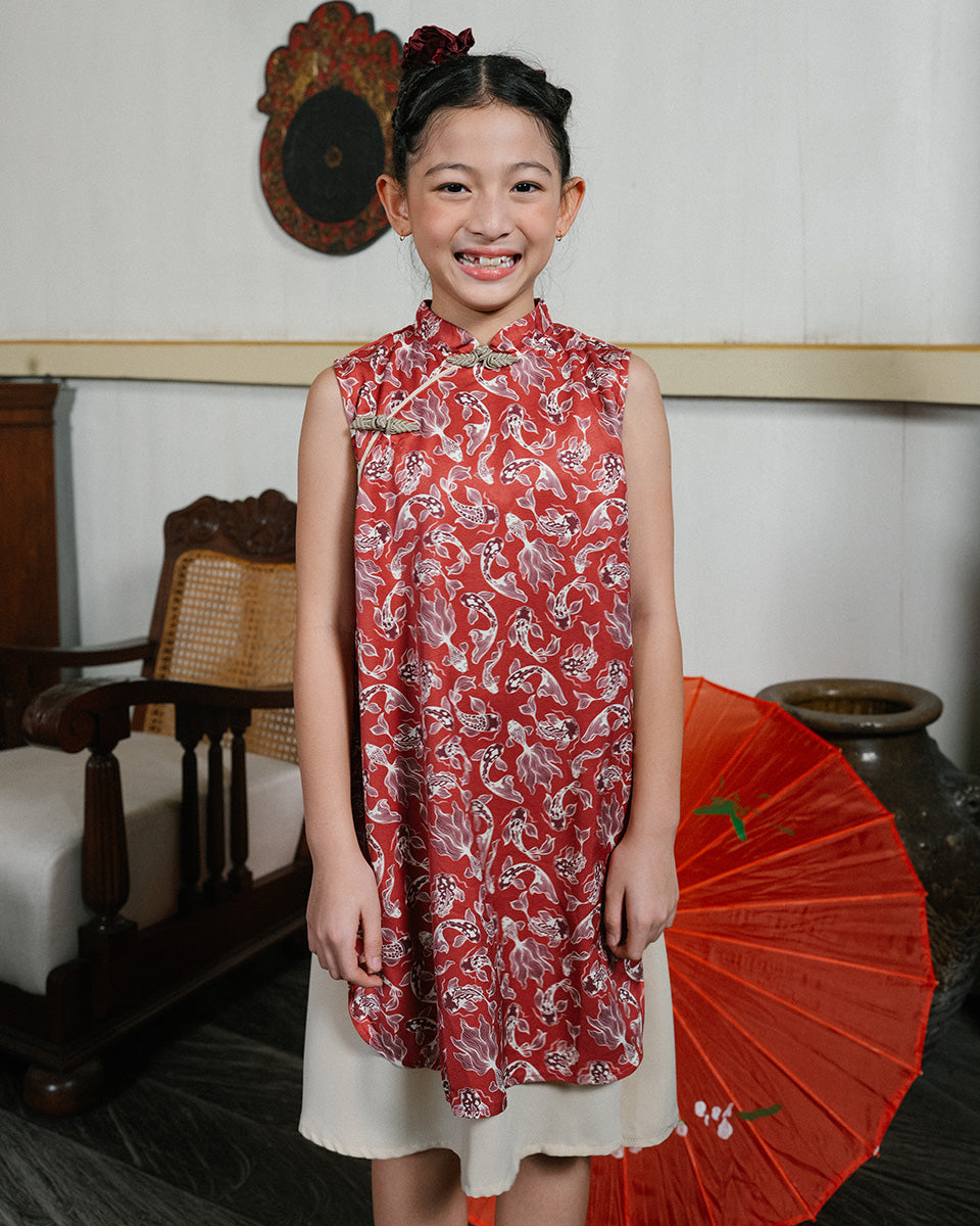 Plum Qipao Dress