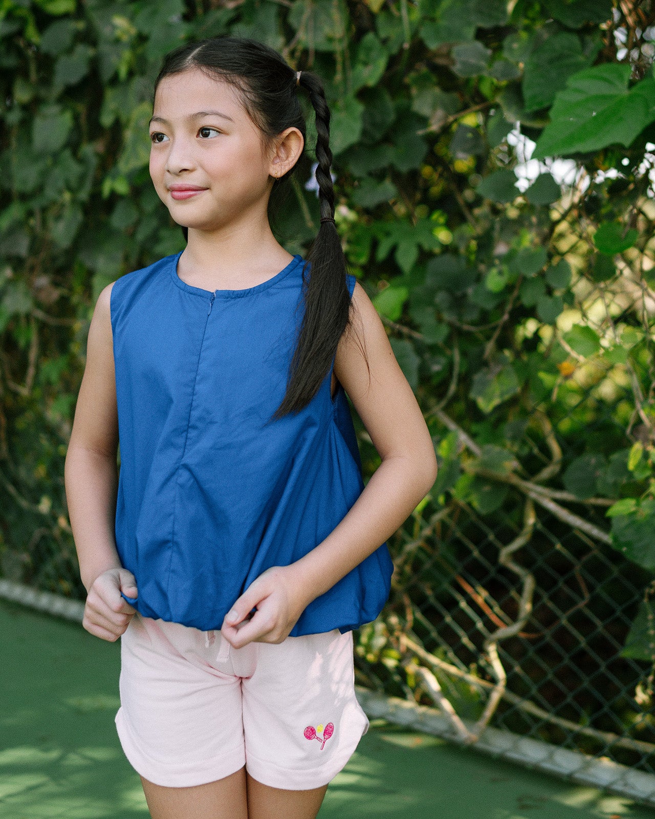 Sleeveless Balloon Top