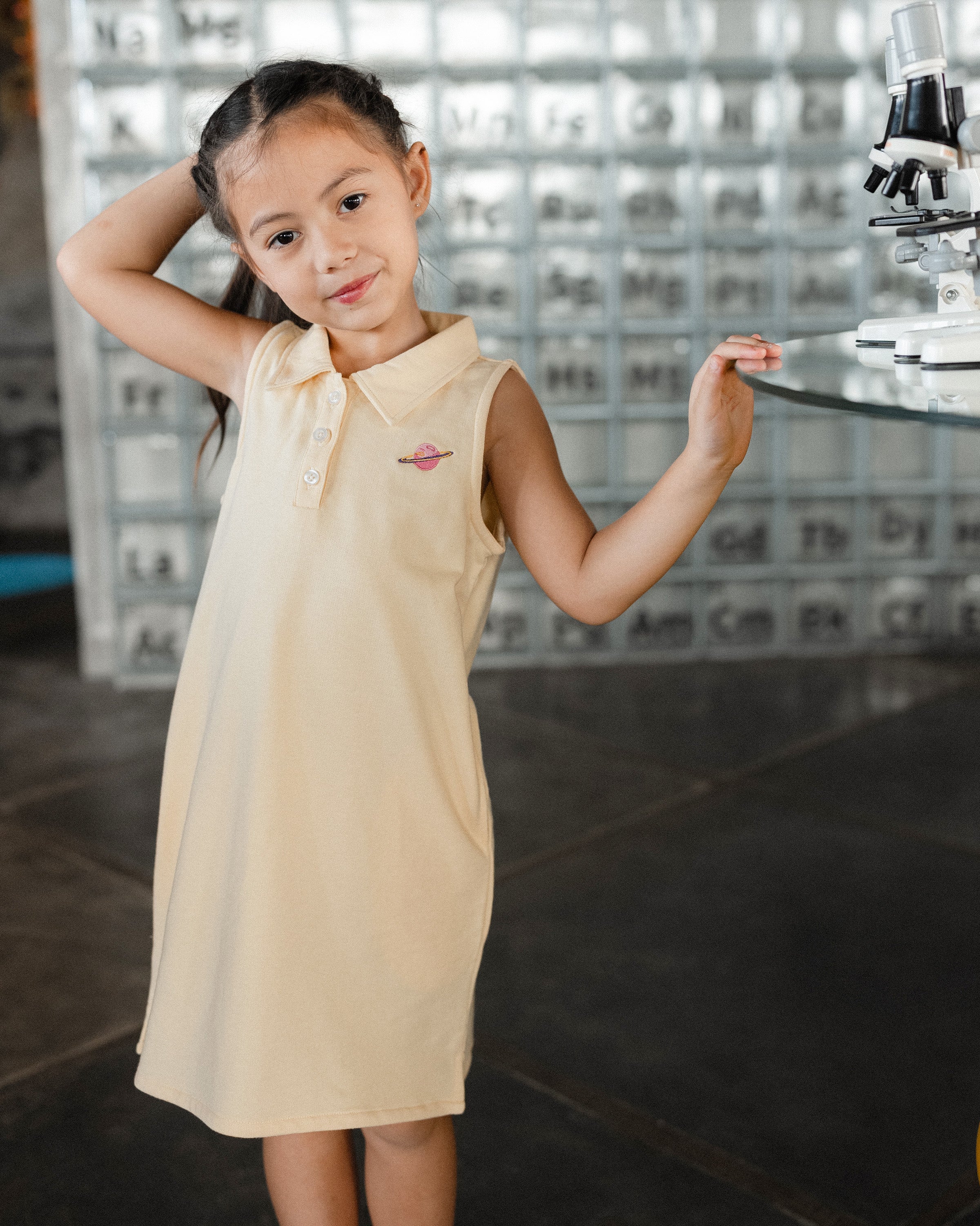 Sleeveless Polo Dress
