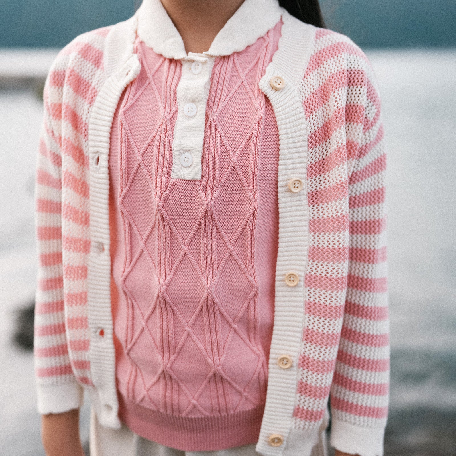 Coral Cardigan
