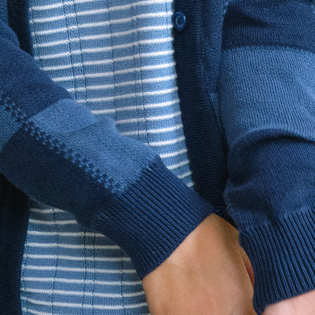 Checkered Cardigan