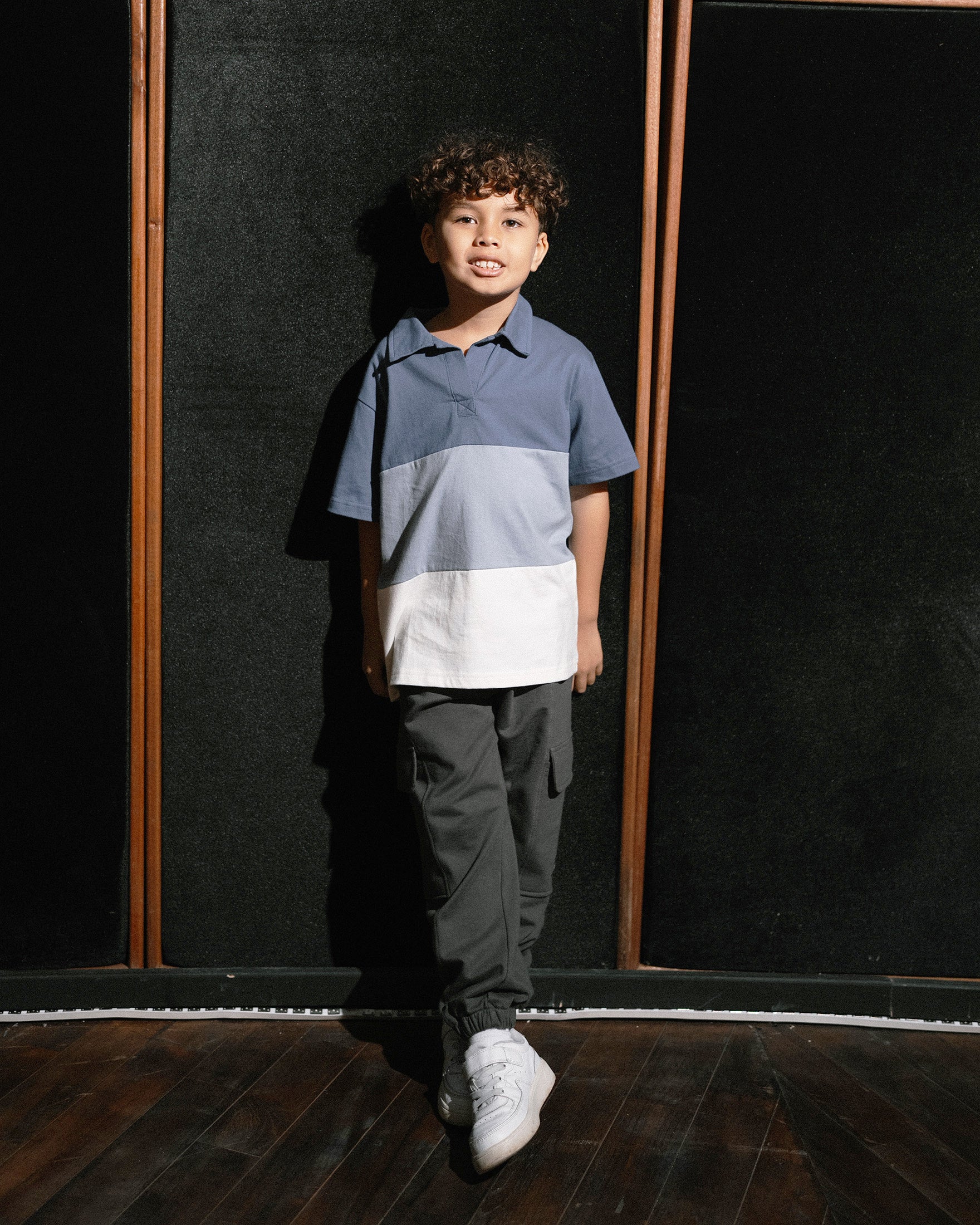 Colorblock Polo Shirt