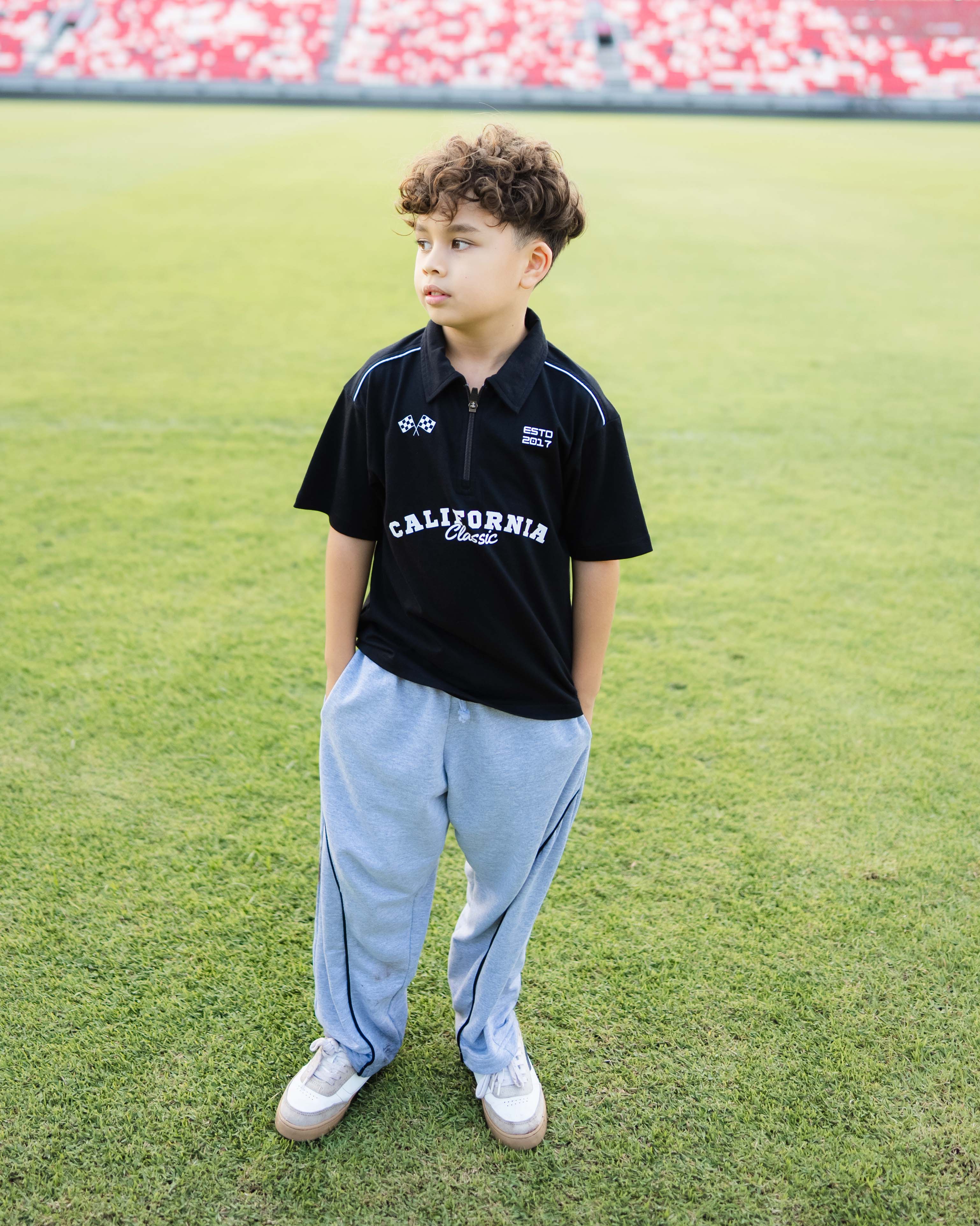 Contrast Polo Shirt