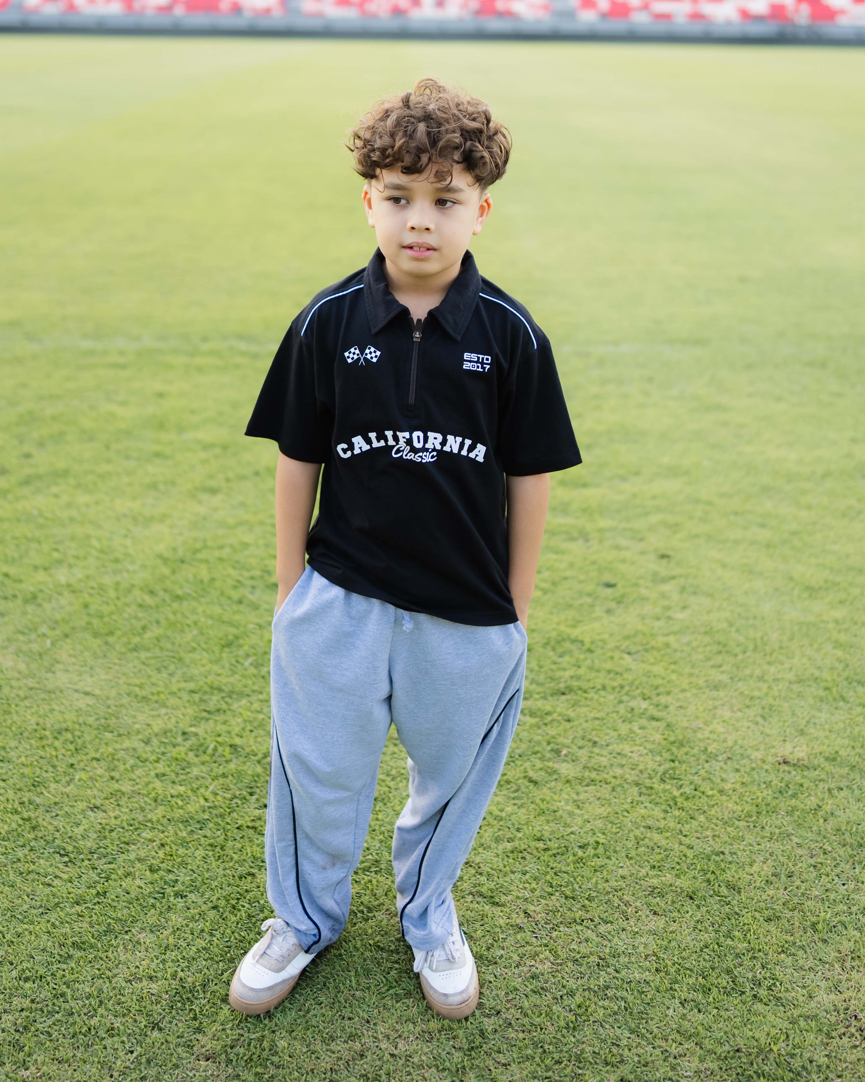 Contrast Polo Shirt