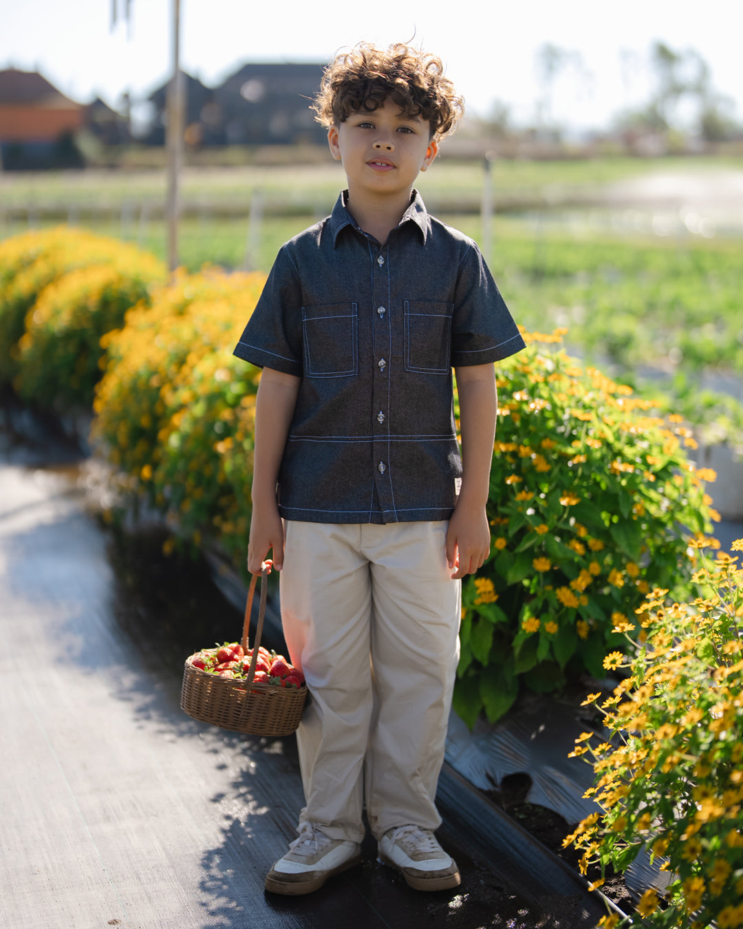 Contrast Stitch Shirt