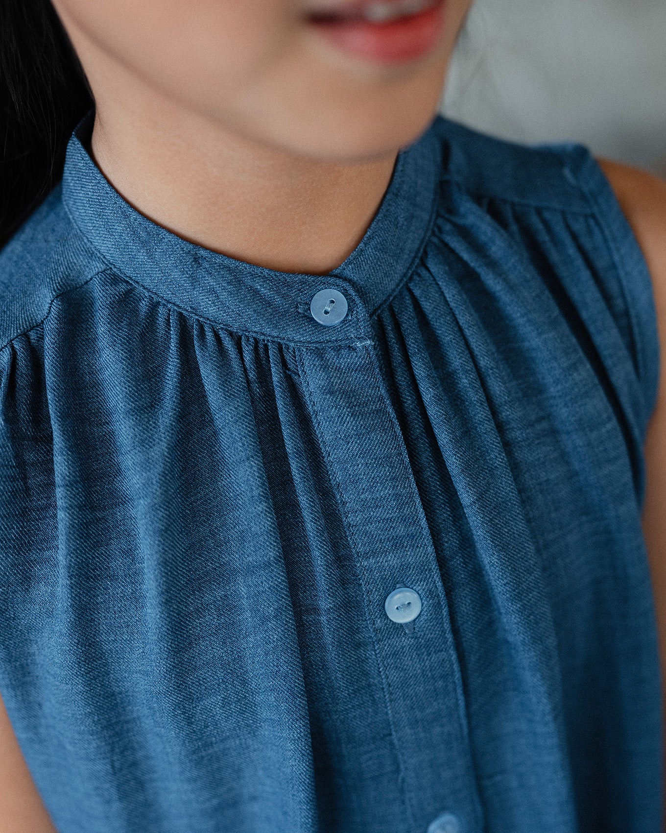 Denim Flare Dress