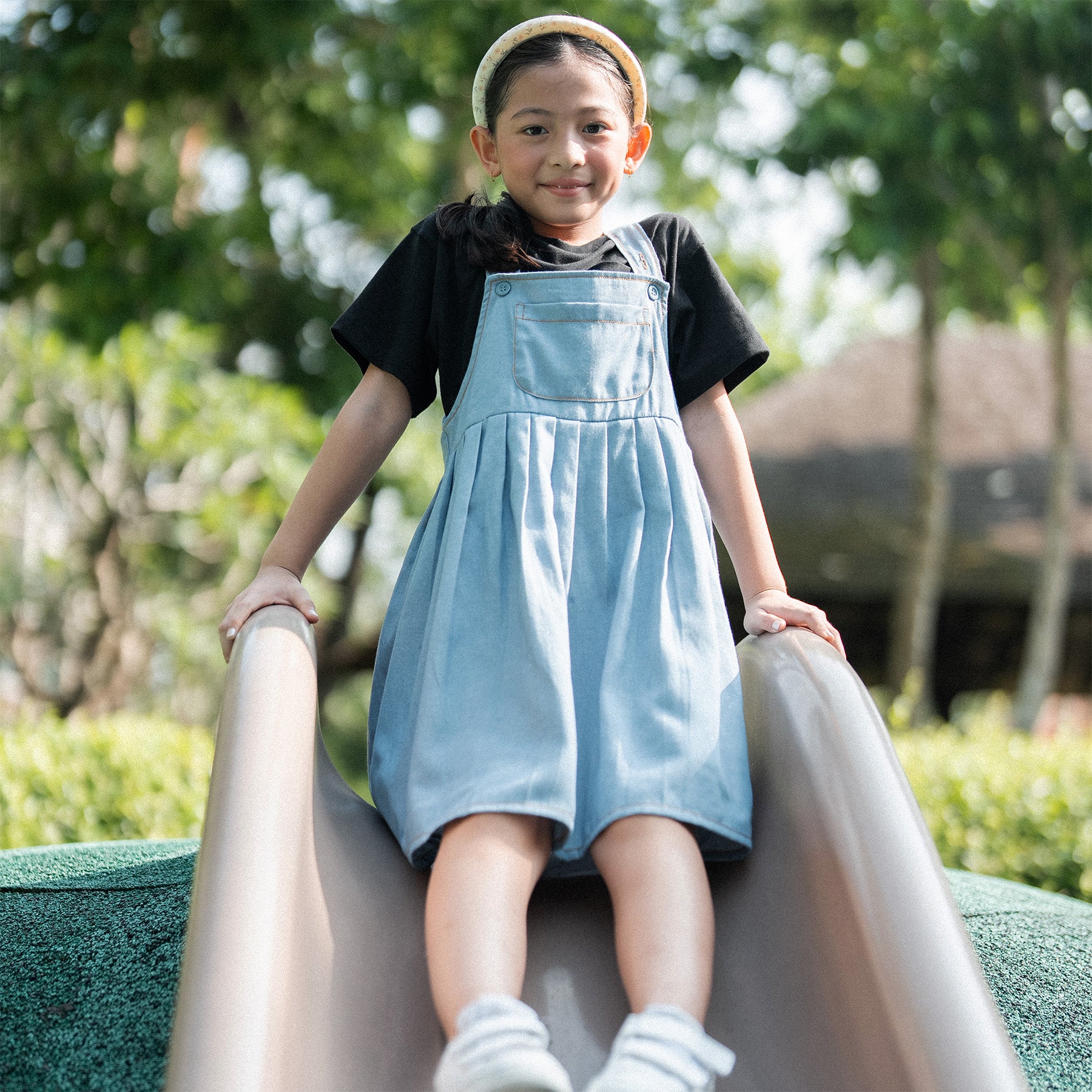 Denim Pinafore
