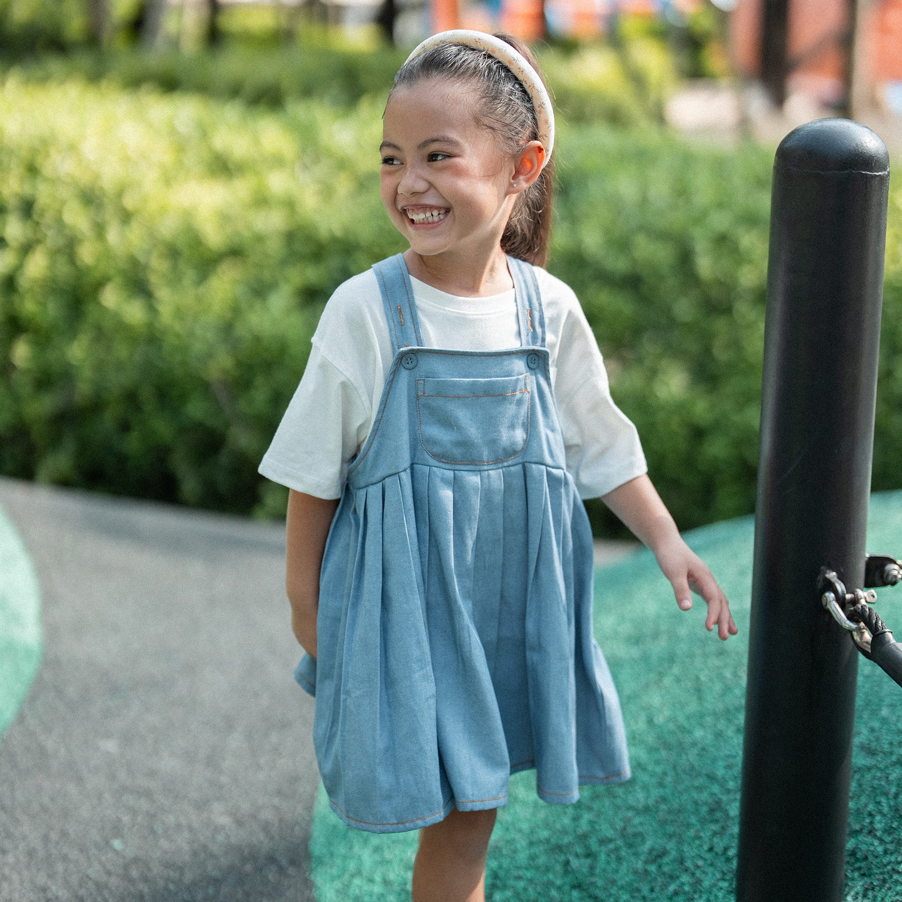 Denim Pinafore