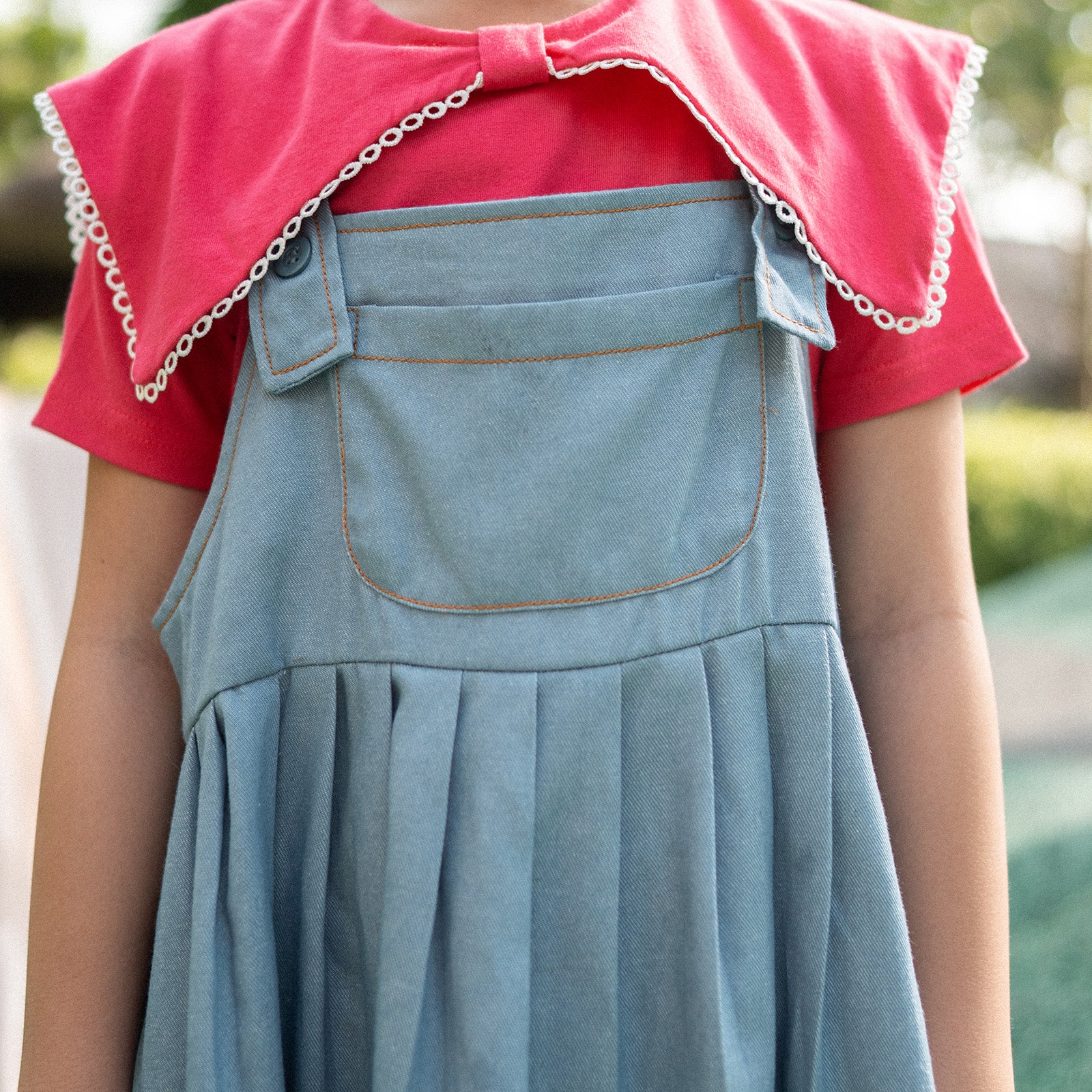 Denim Pinafore