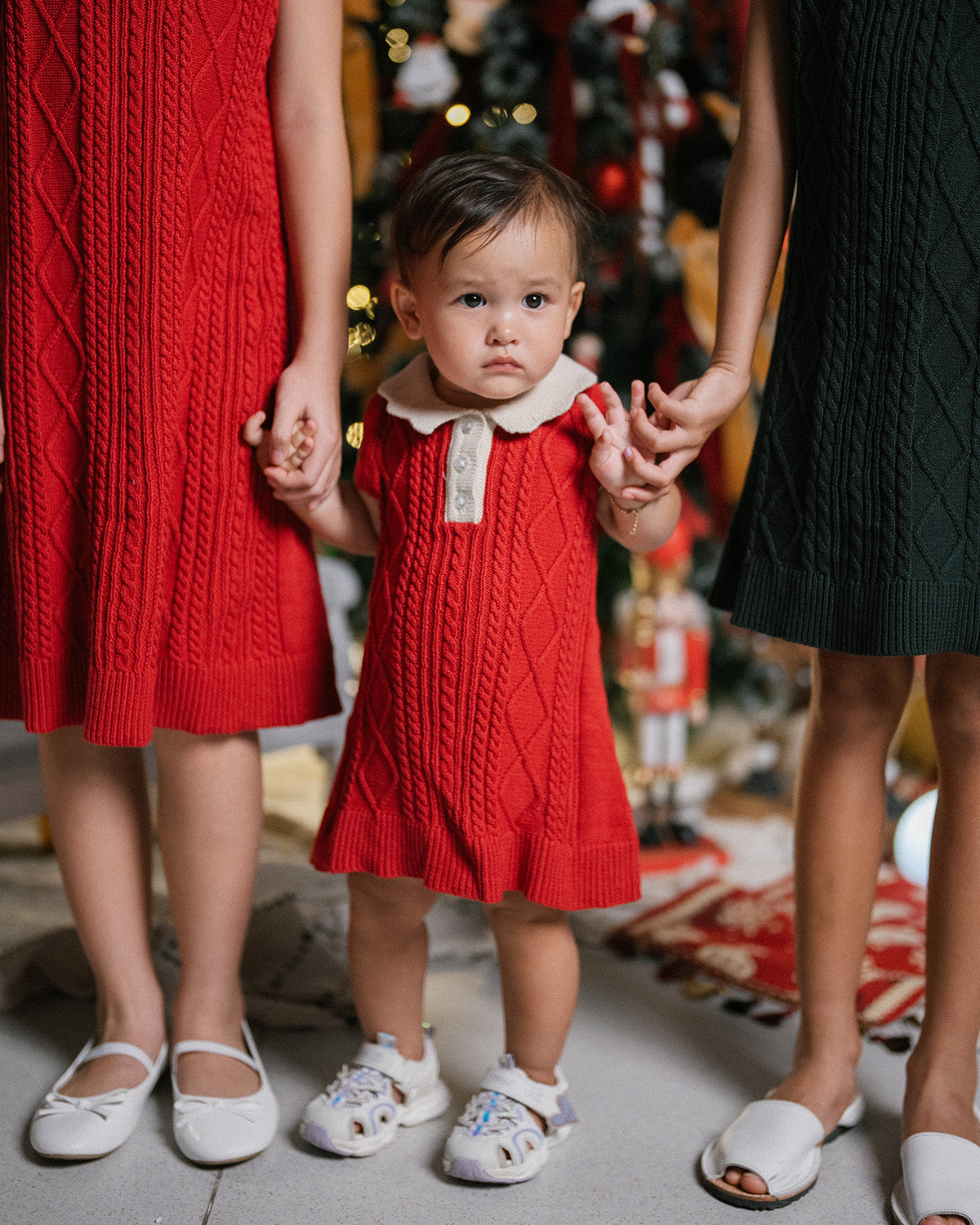 Diamond Scallop Dress