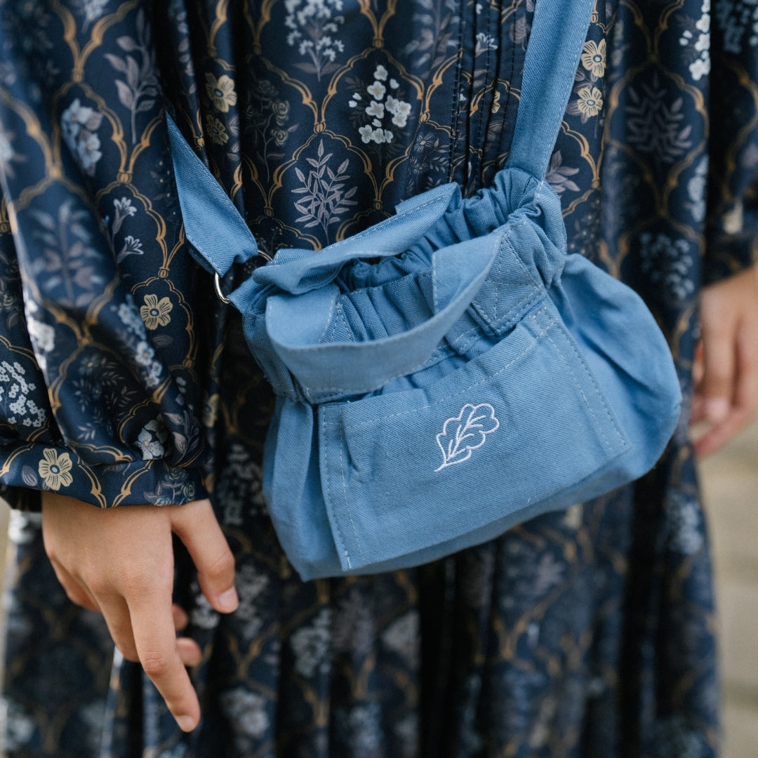 Linen Dumpling Bag