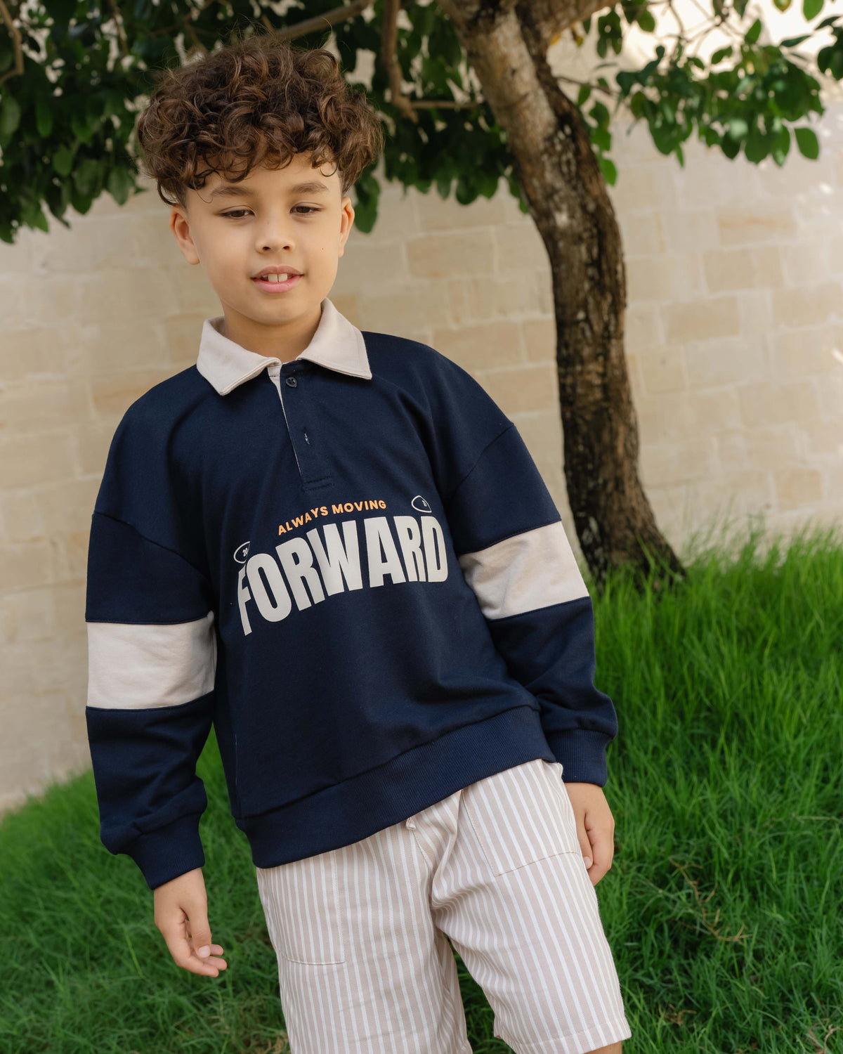 Graphic Rugby Polo