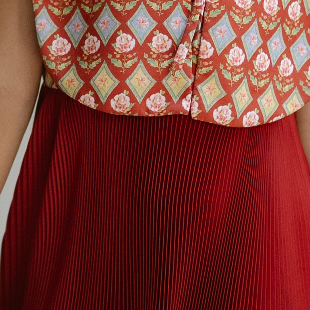 Rose Qipao Dress