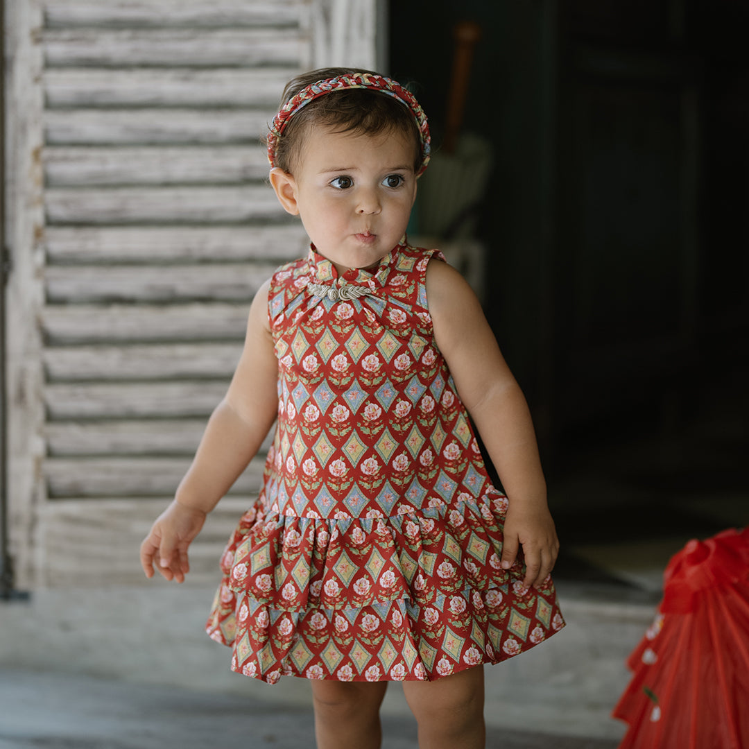 Moon Qipao Baby Dress