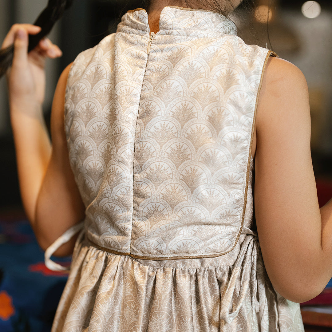 Marigold Qipao Dress
