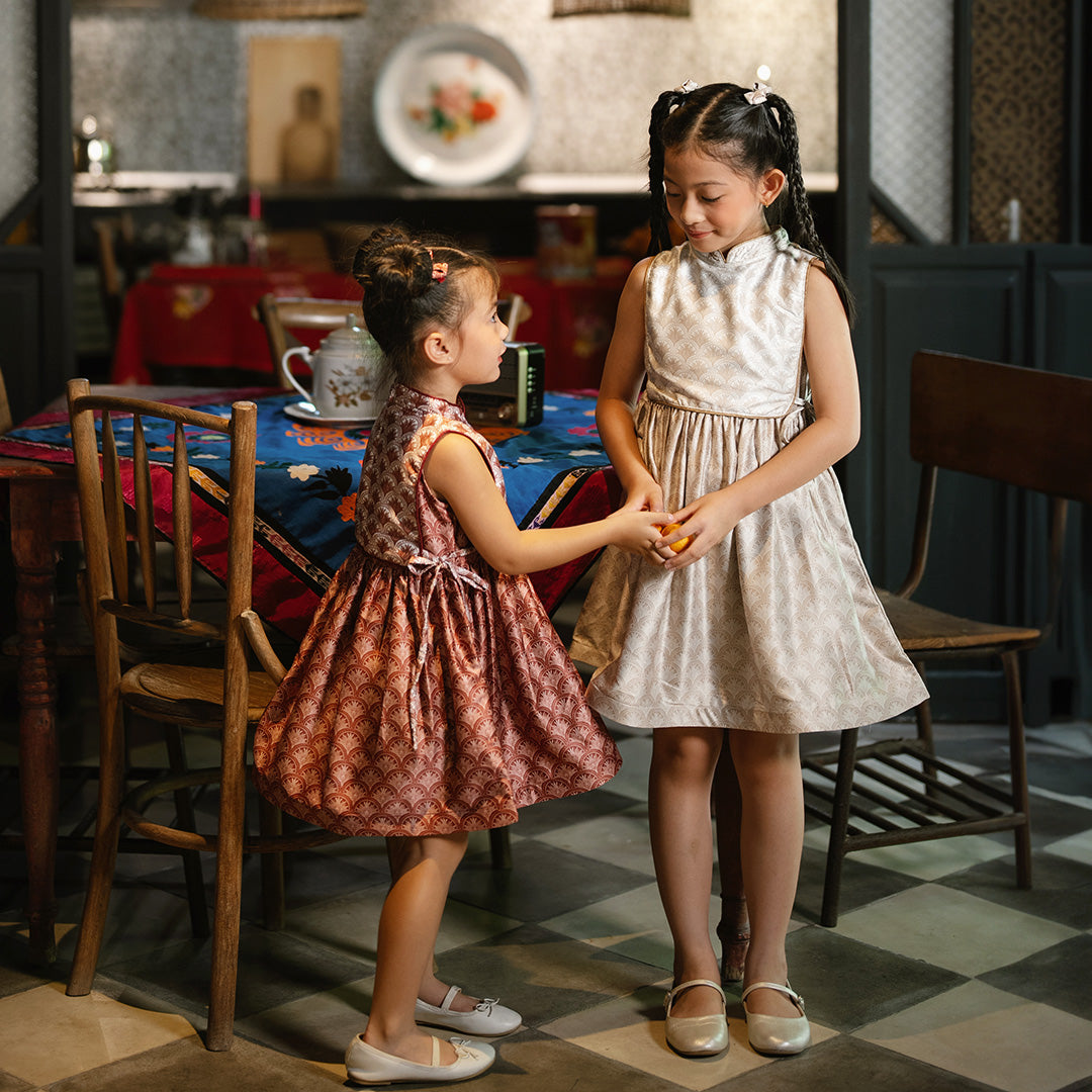 Marigold Qipao Dress