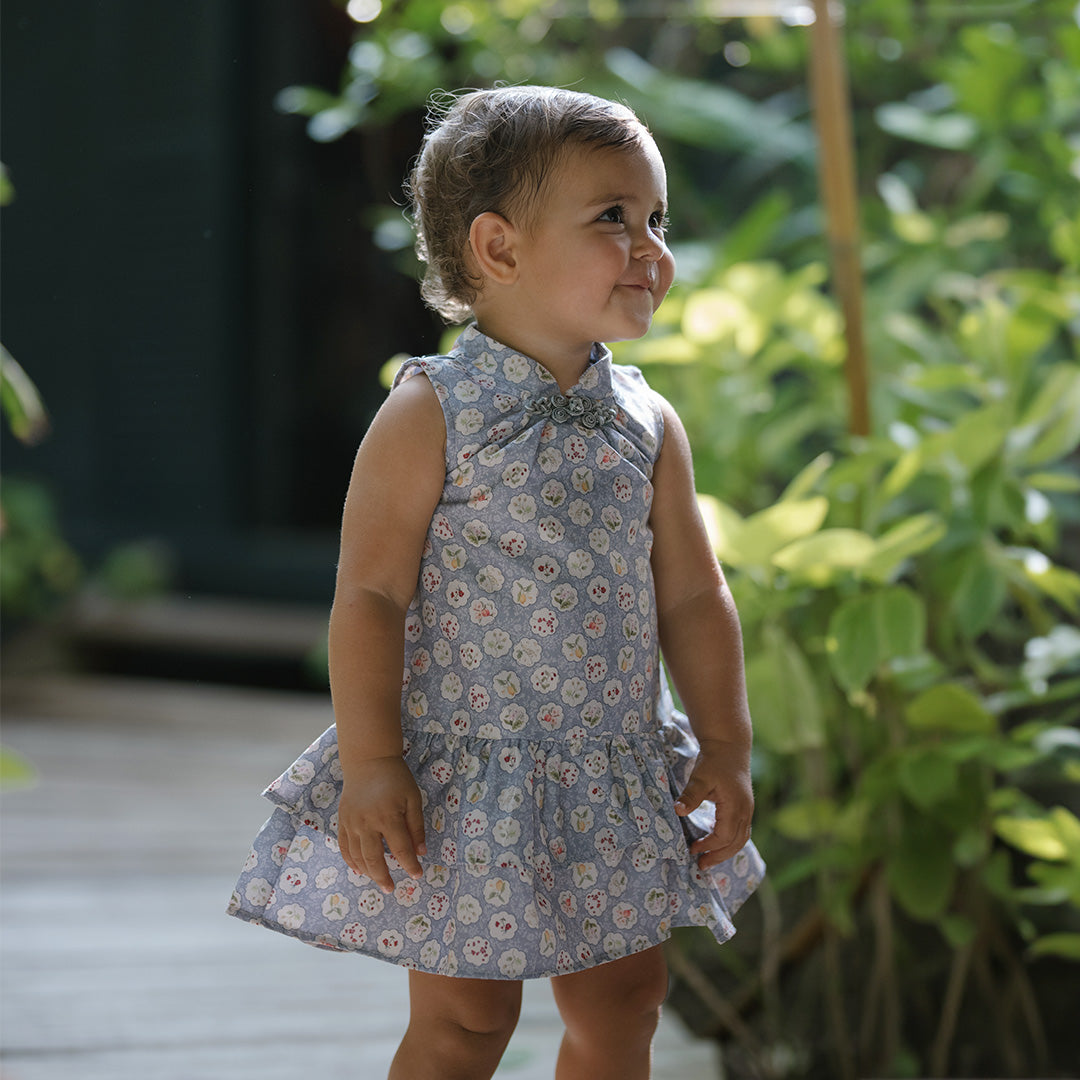Moon Qipao Baby Dress