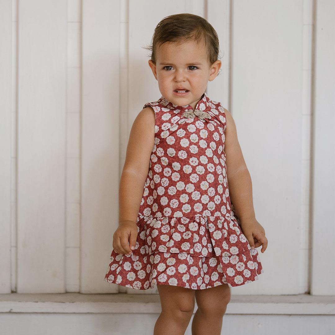 Moon Qipao Baby Dress