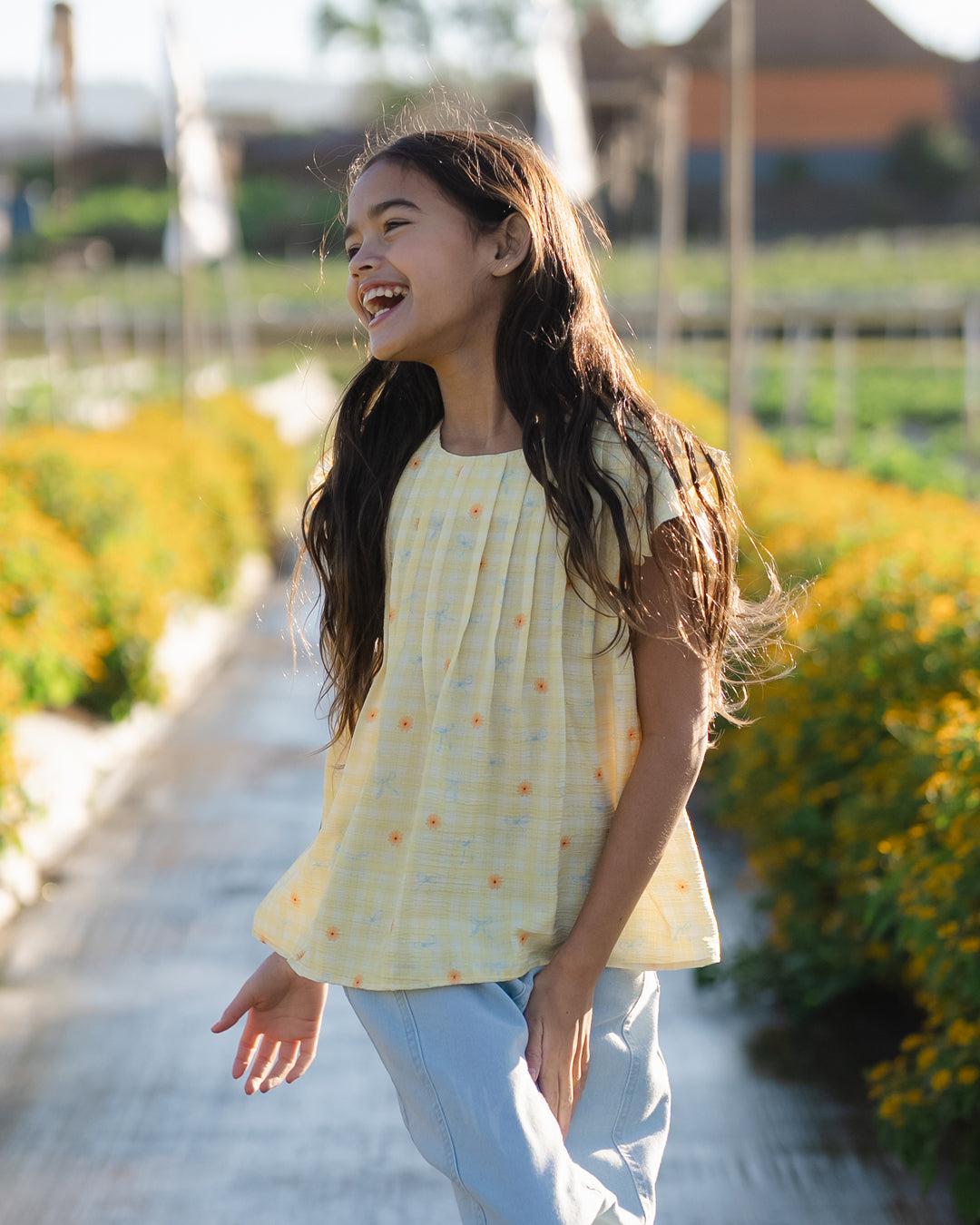 Ribbon Bloom Top