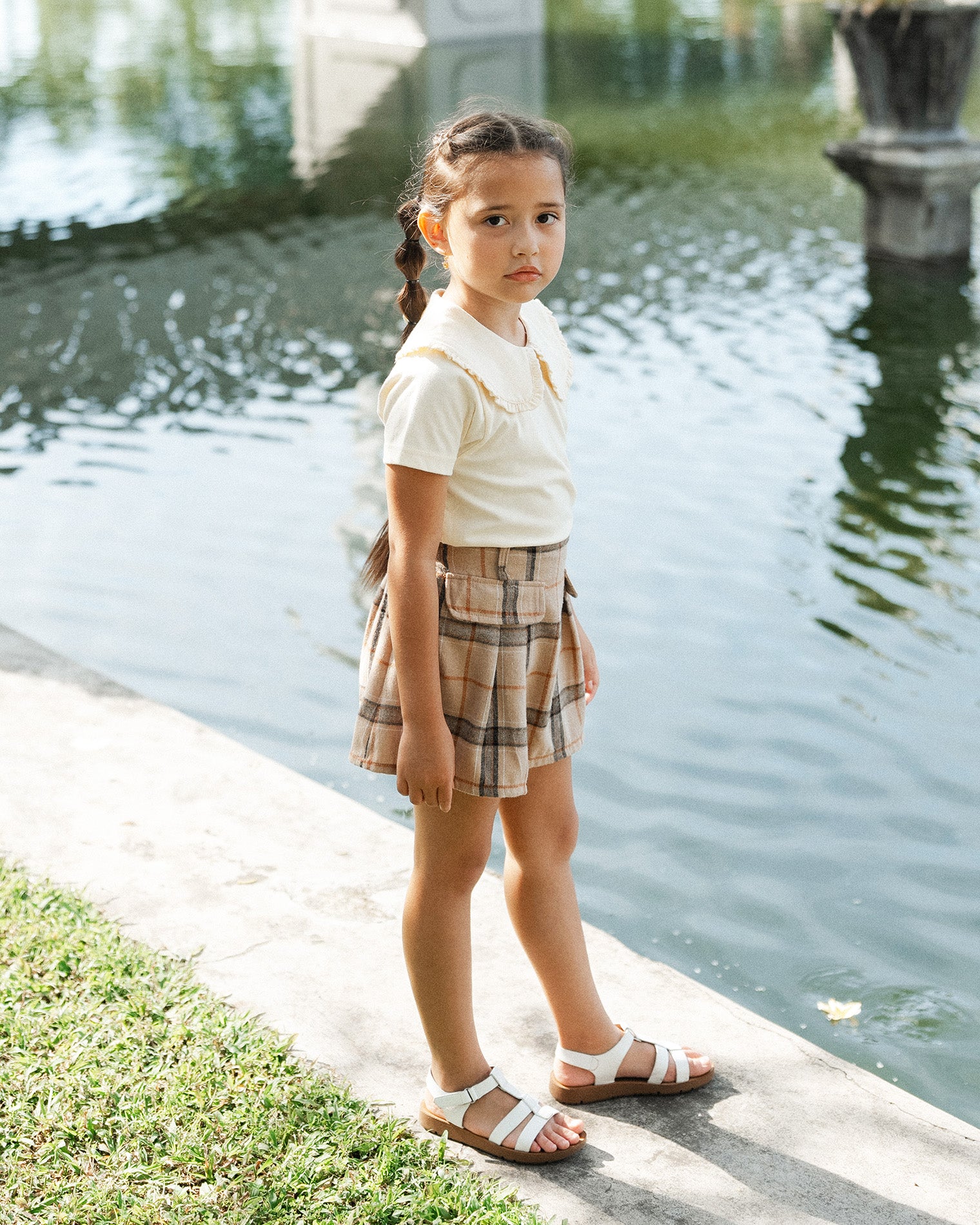 Ruffle Cotton Tee