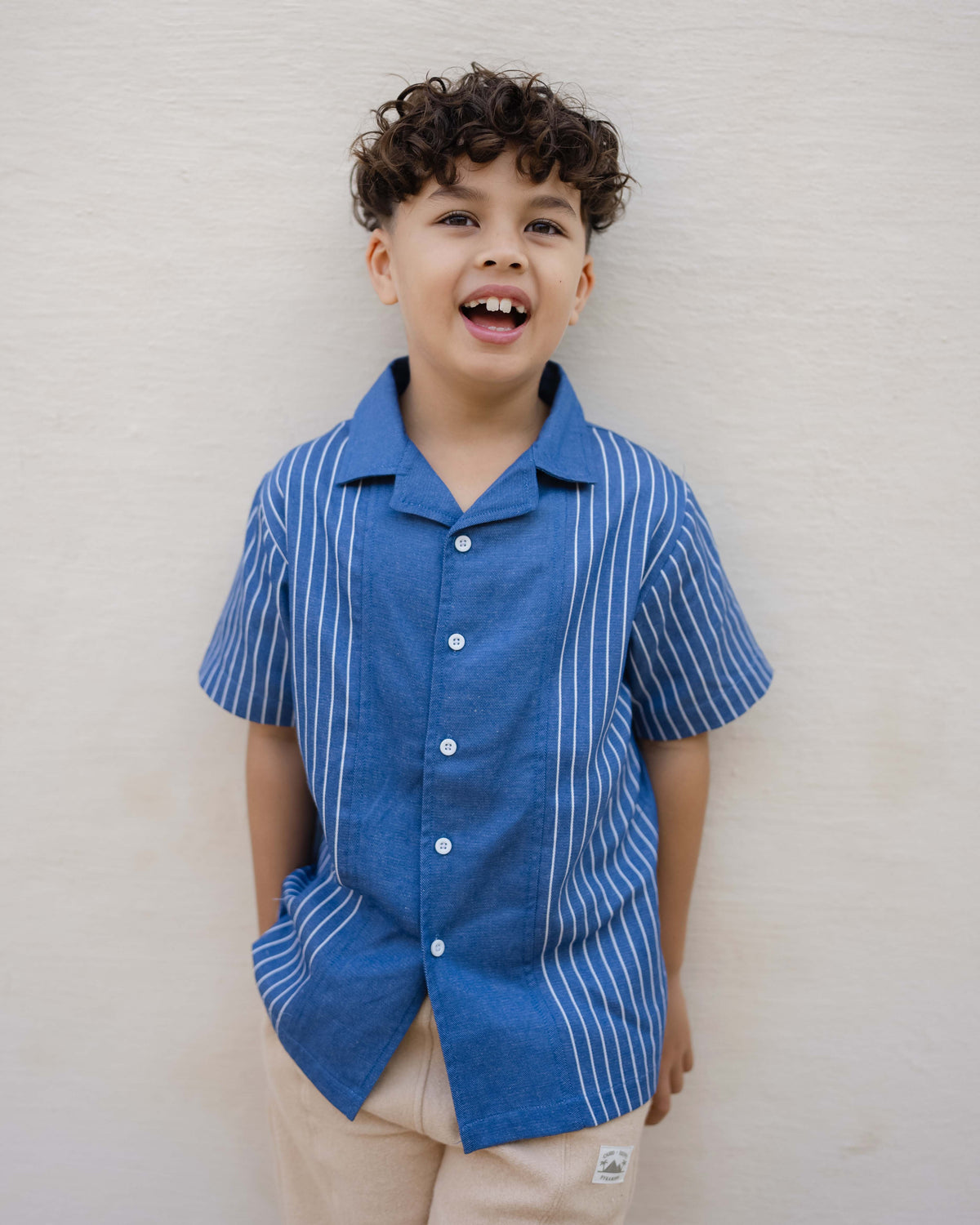 Striped Denim Shirt