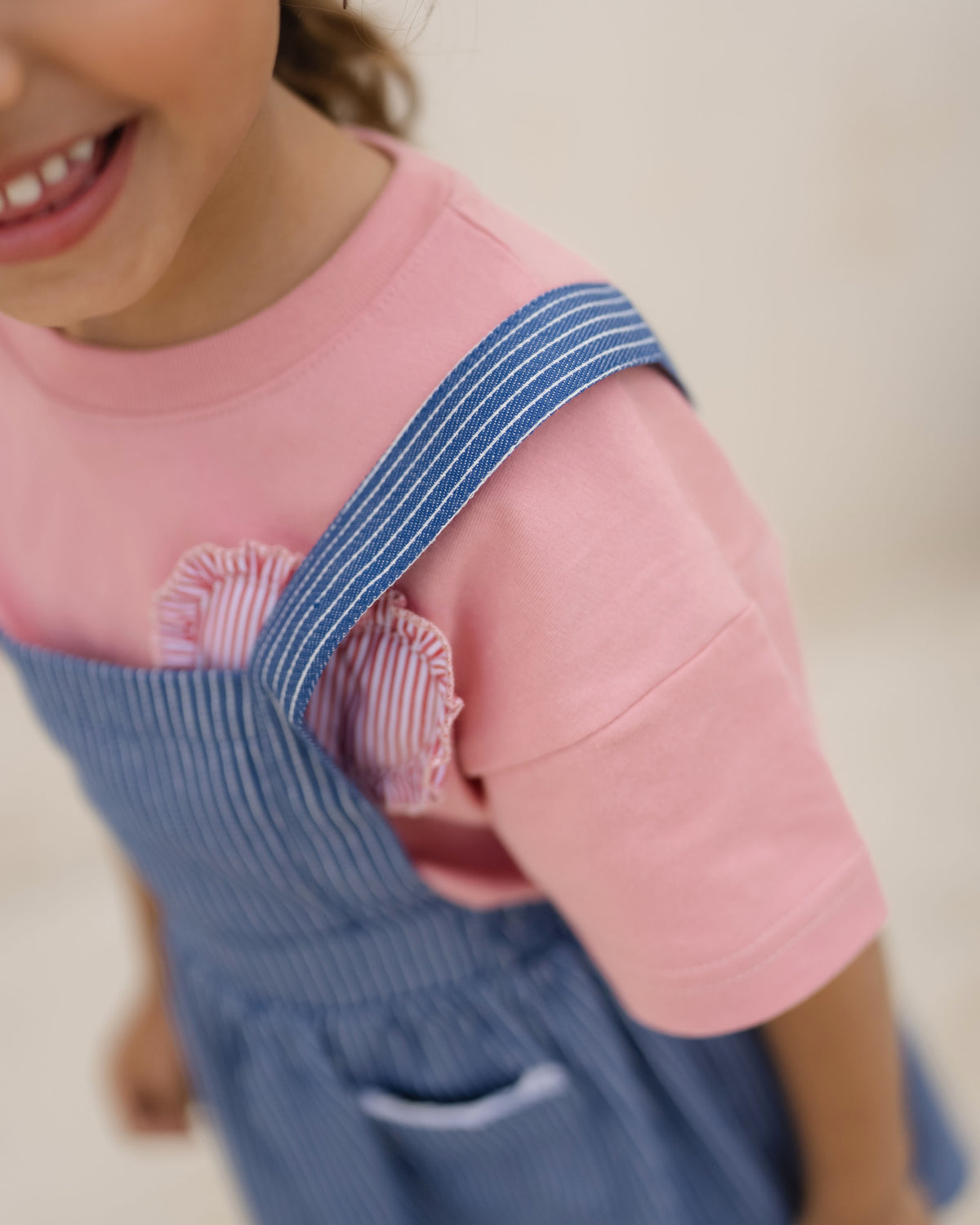 Striped Pinafore