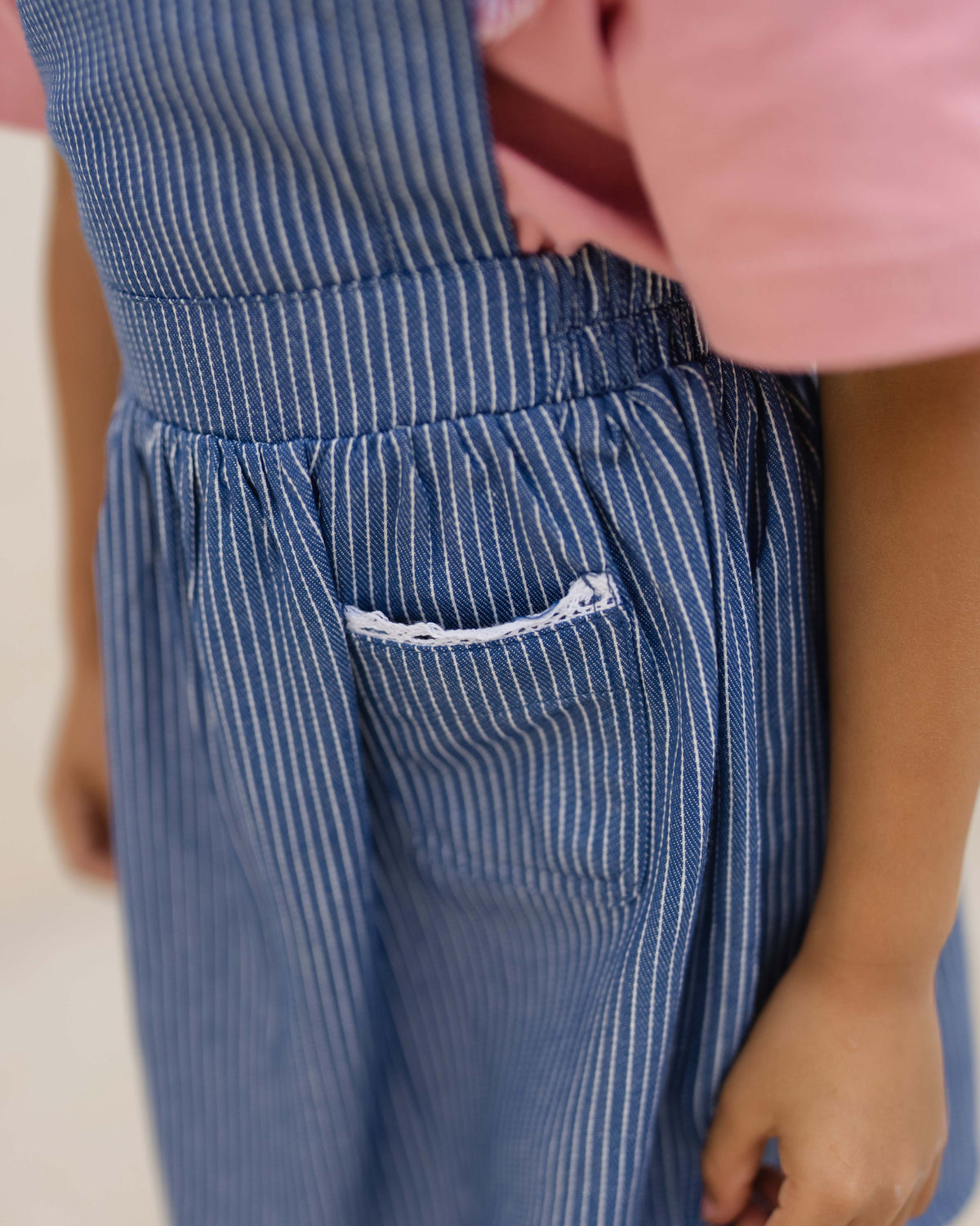Striped Pinafore