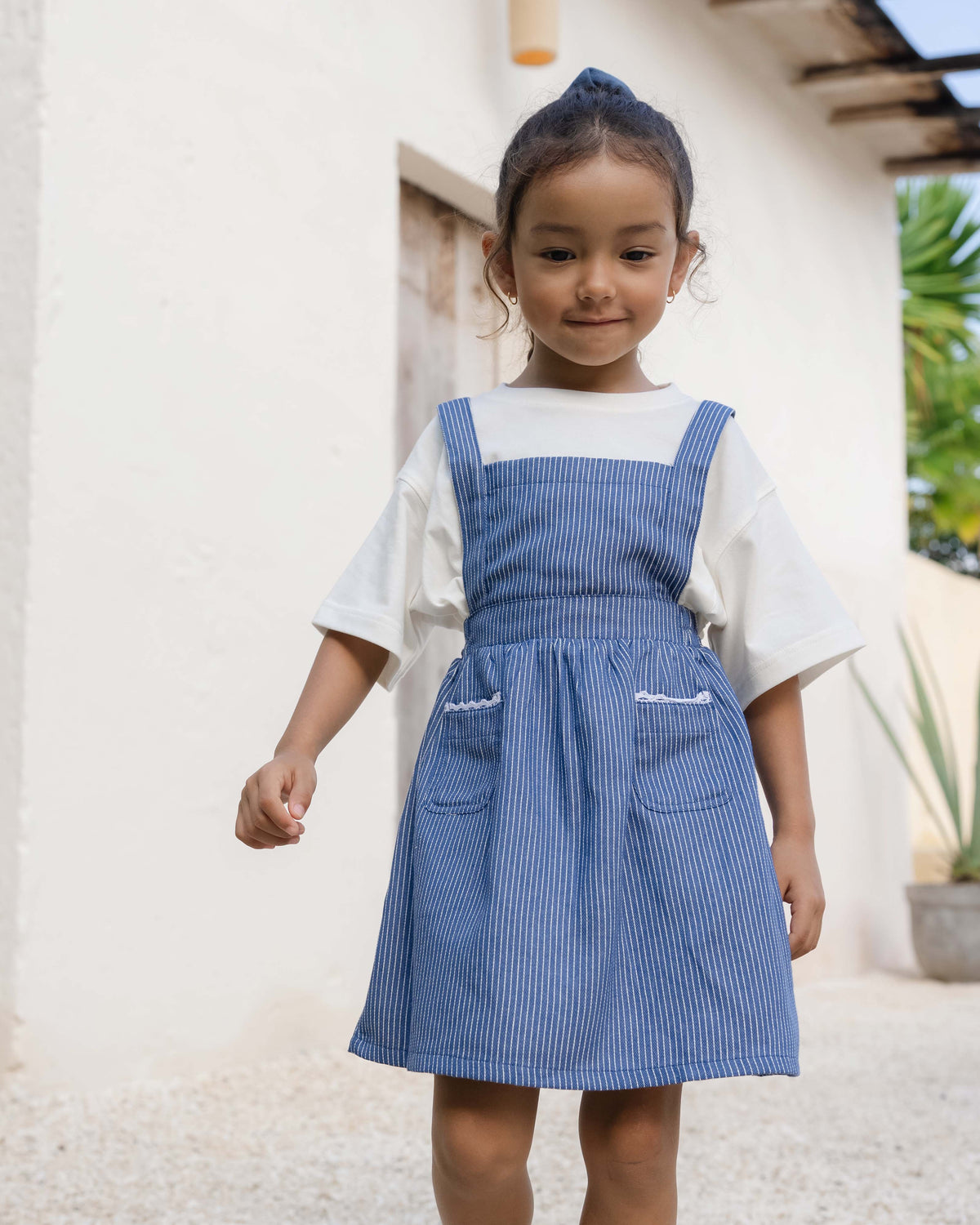 Striped Pinafore