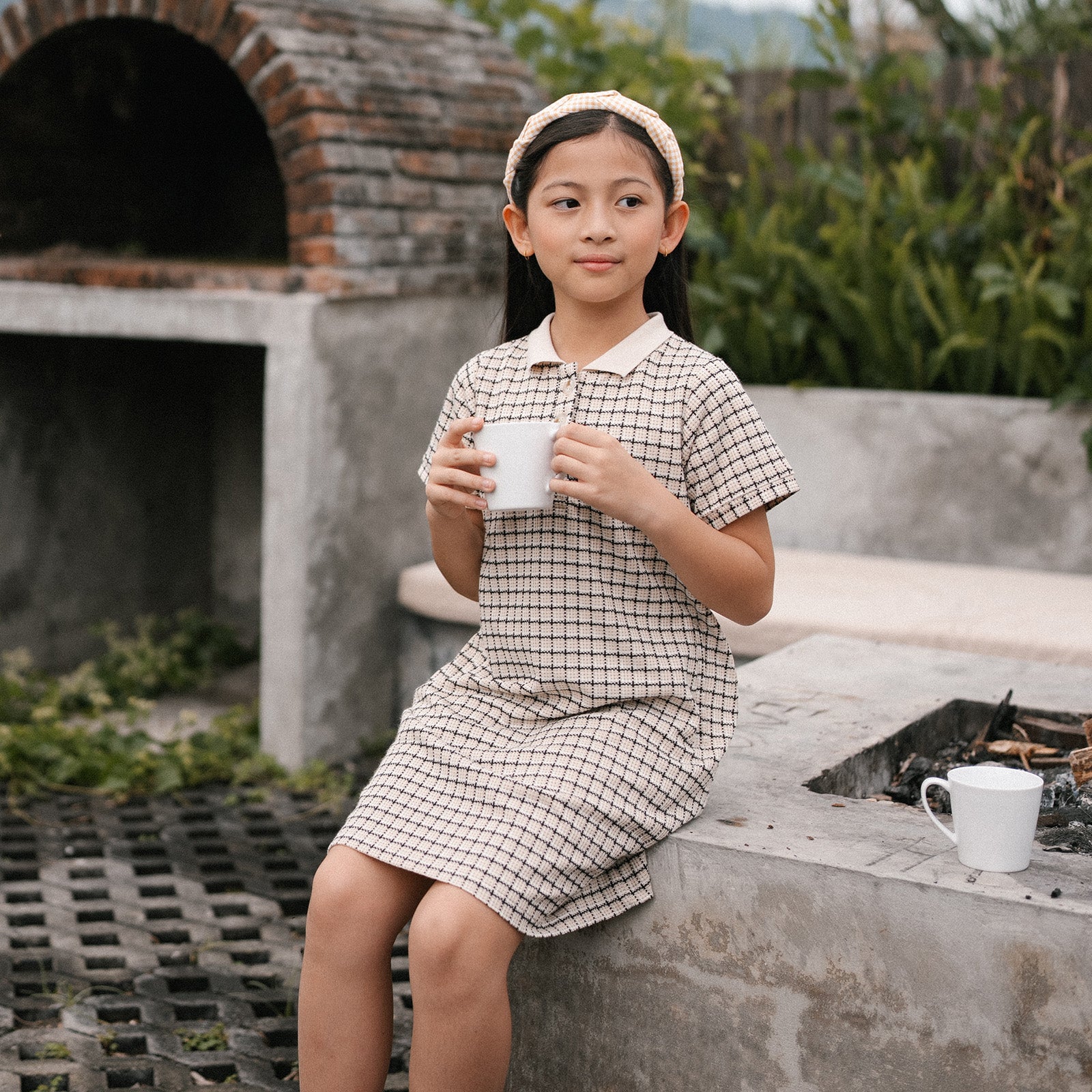 Tweed Knit Dress
