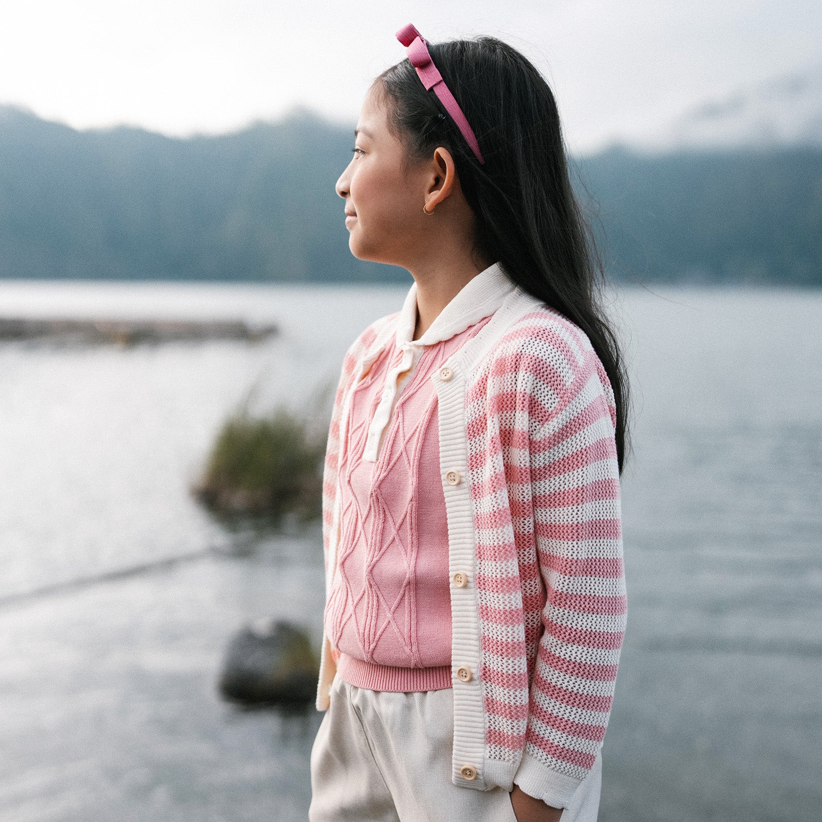 Coral Cardigan