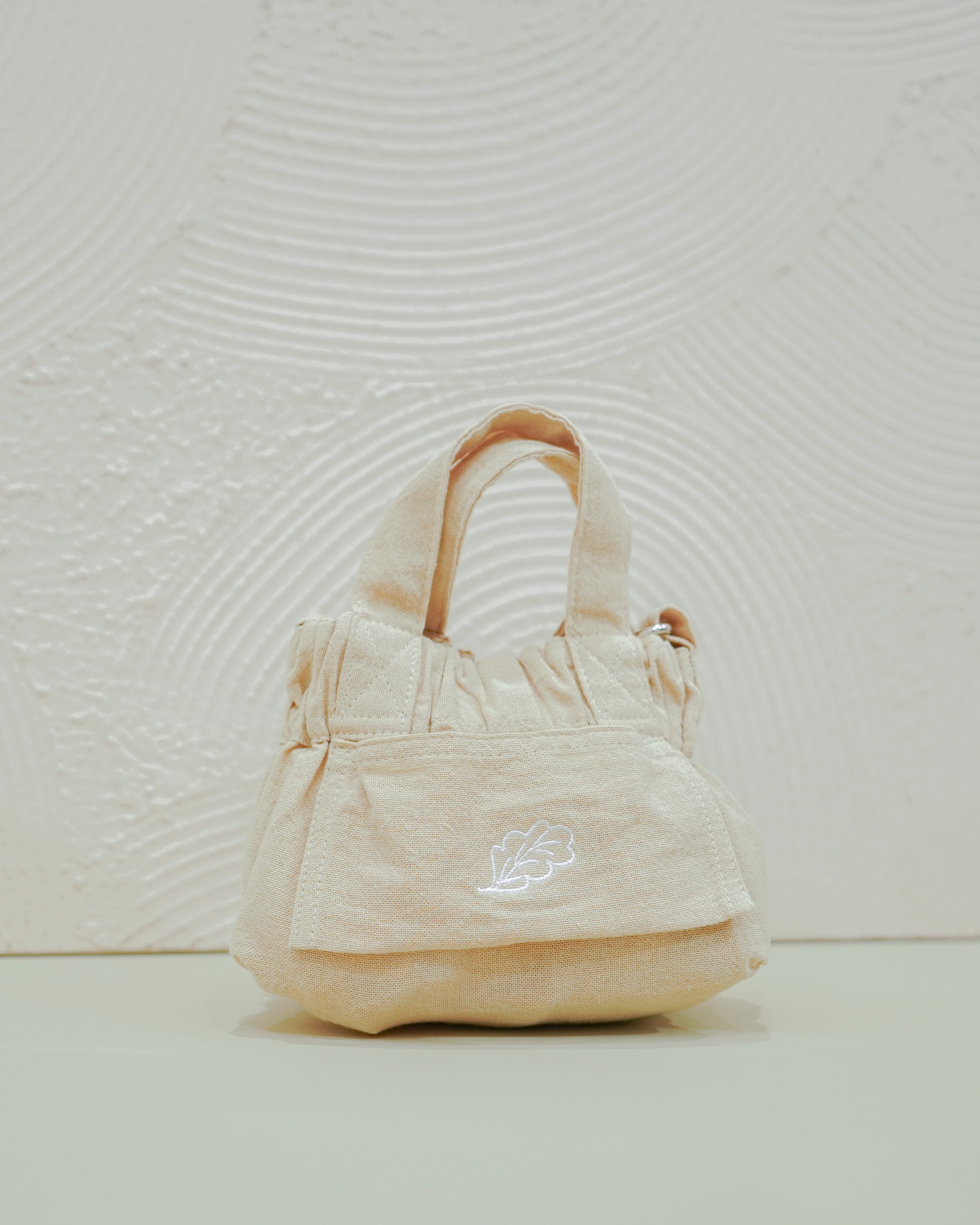 Linen Dumpling Bag