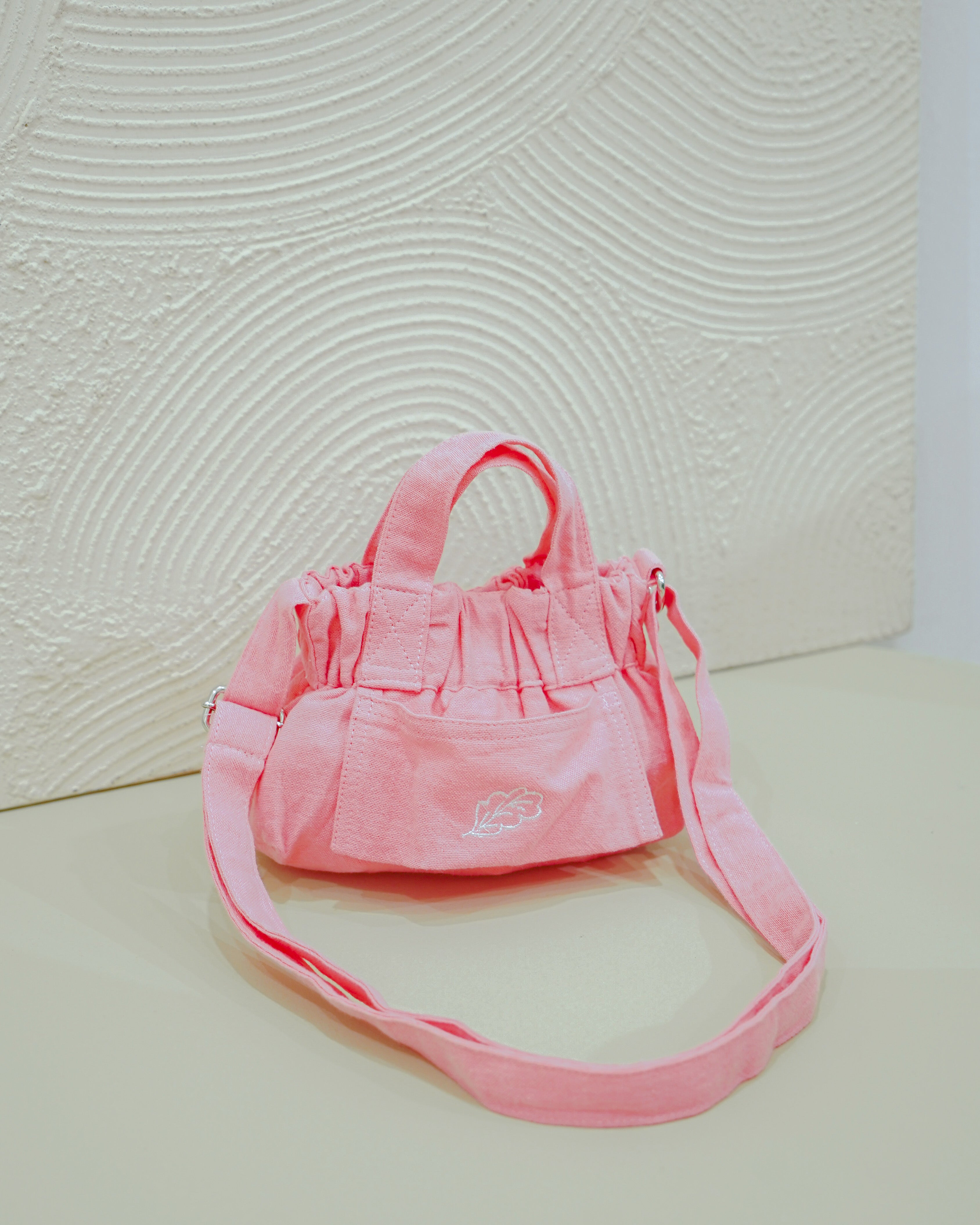 Linen Dumpling Bag